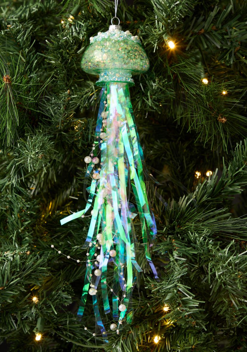 Set of 2 Jellyfish Ornaments