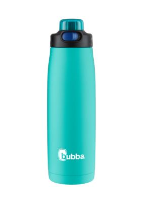 Bubba Radiant Stainless Steel Rubberized Chug Water Bottle, 24 oz, Island Teal