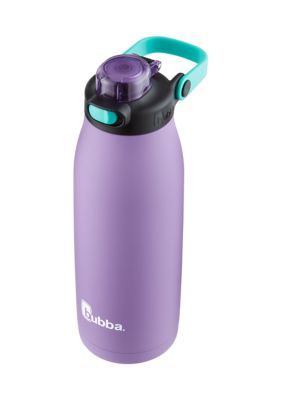 Bubba Radiant Water Bottle, Chug-Lid, Push Button, Stainless Steel, 32 Ounces