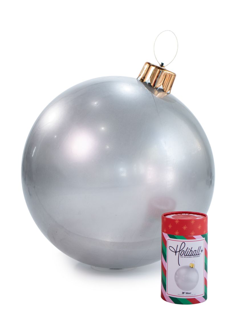Holiball Silver Large Inflatable Ornament