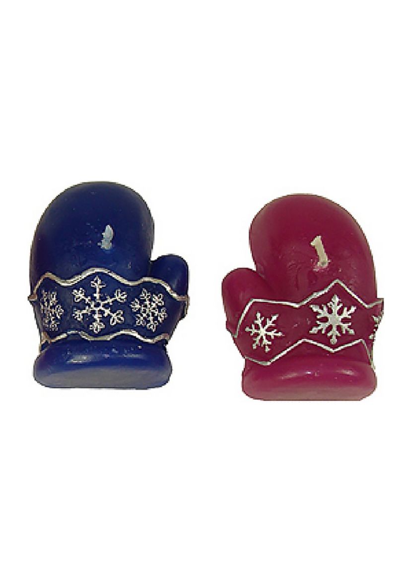 Club Pack of 288 Vibrantly Colored Mitten Christmas Party 2.5" Floating Candles