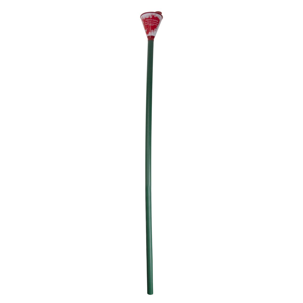 39" Green and Red Christmas Tree Watering Funnel
