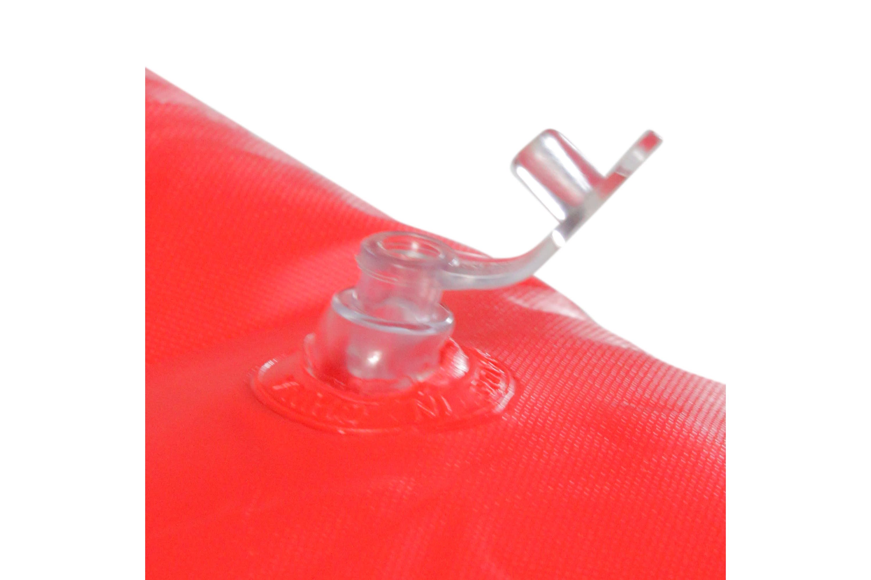 Inflatable Red and White Fire Boat Ride-On Water Squirter Swimming Pool Toy  60-Inch