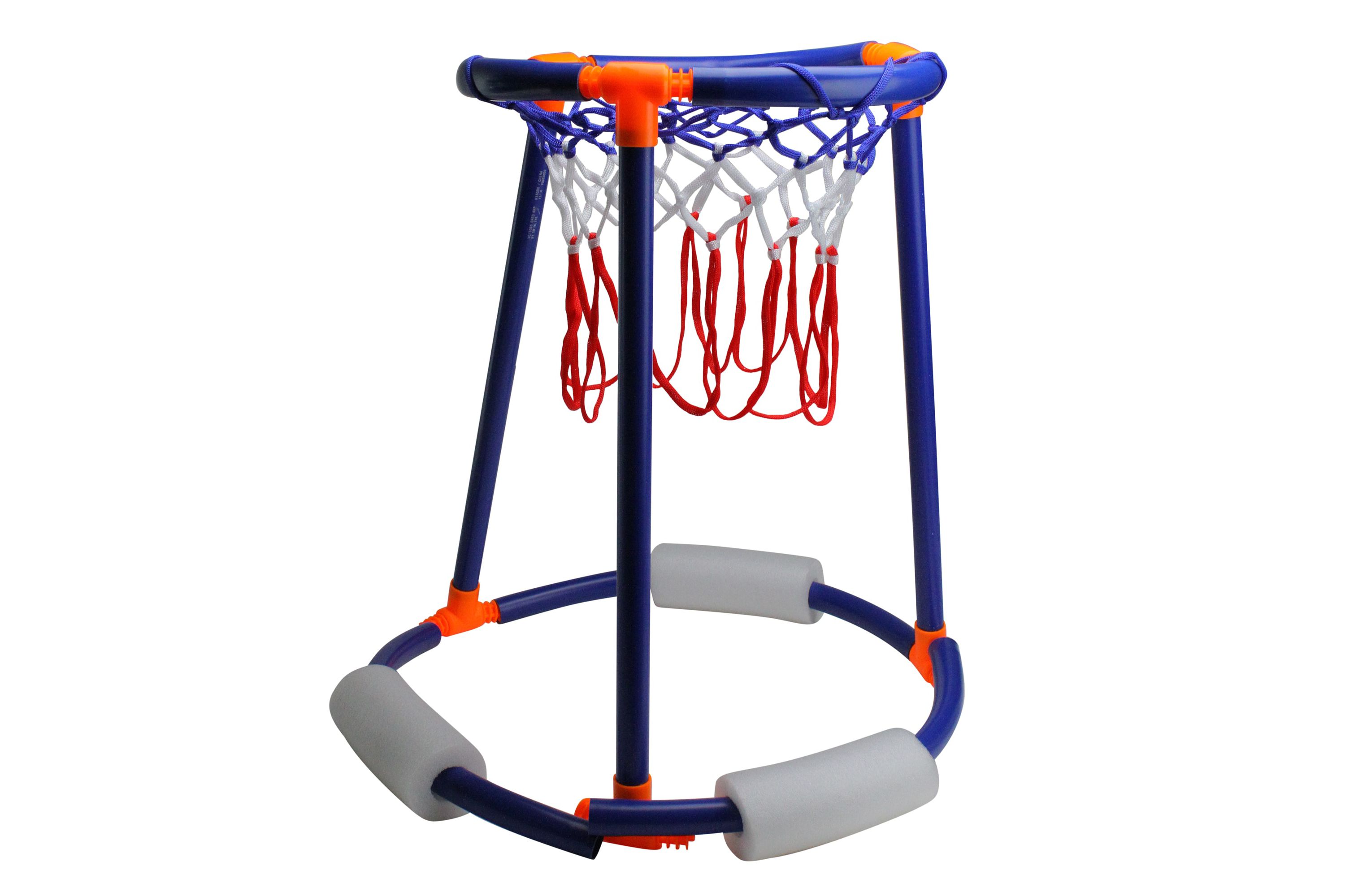 24" Blue and White Tall Boy Basketball Swimming Pool Game Stand