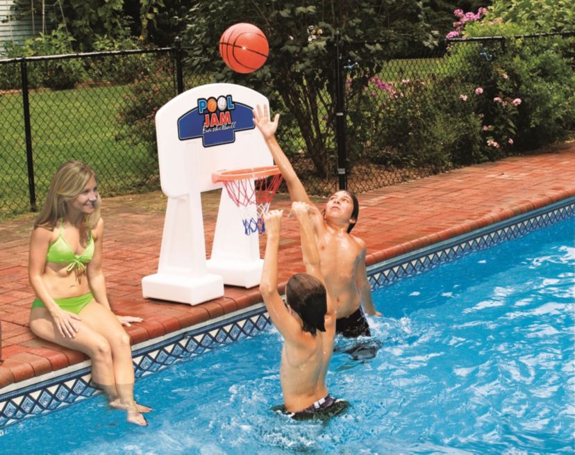 Pool Jam Inground Water Basketball Game - 32.5"