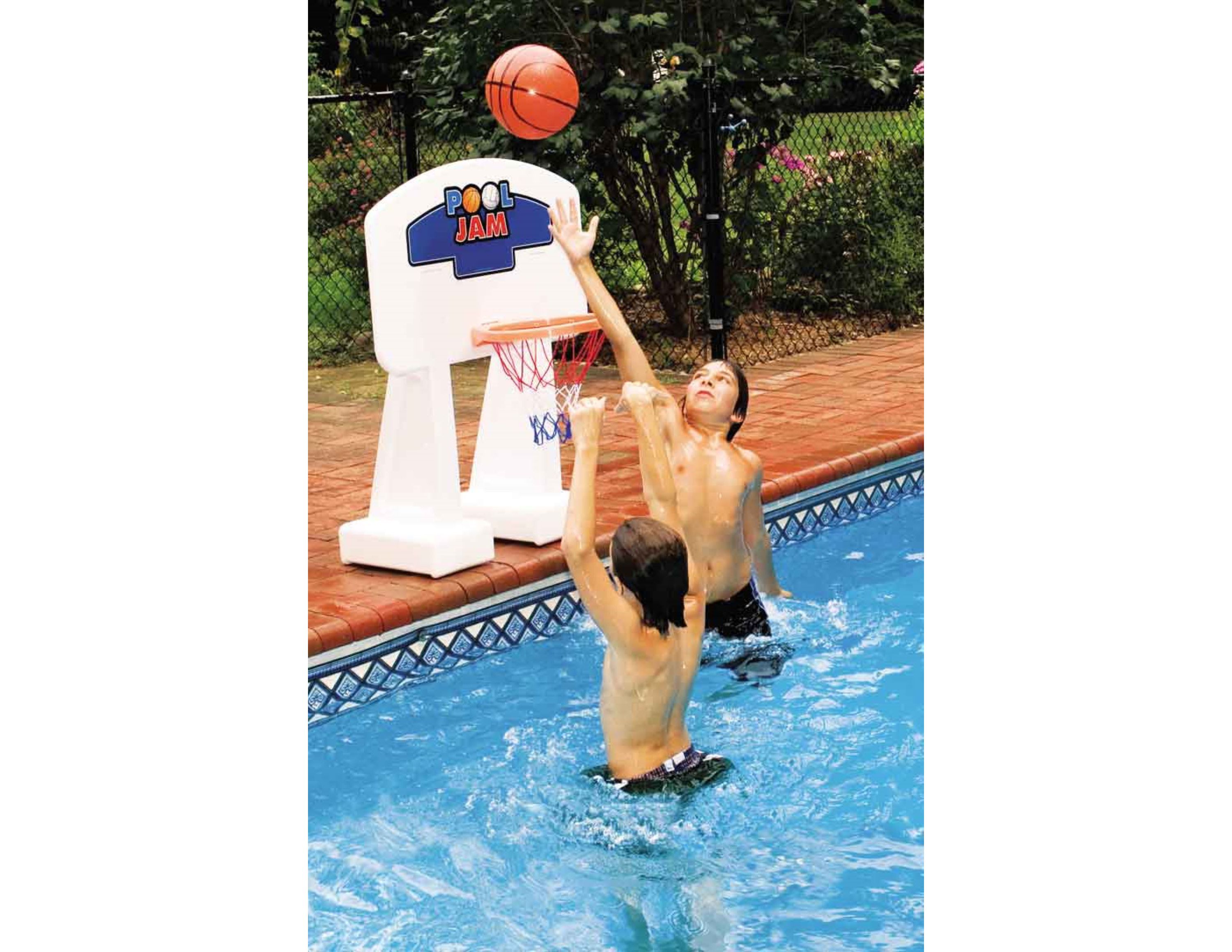 Pool Jam Inground Water Basketball Game - 32.5"