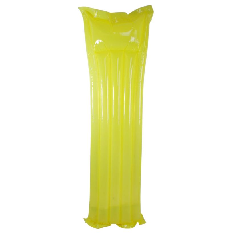 Inflatable Water Sports Swimming Pool Air Mattress - 72" - Yellow