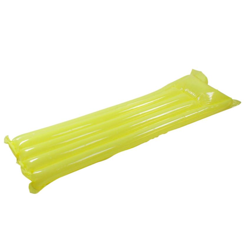 Inflatable Water Sports Swimming Pool Air Mattress - 72" - Yellow