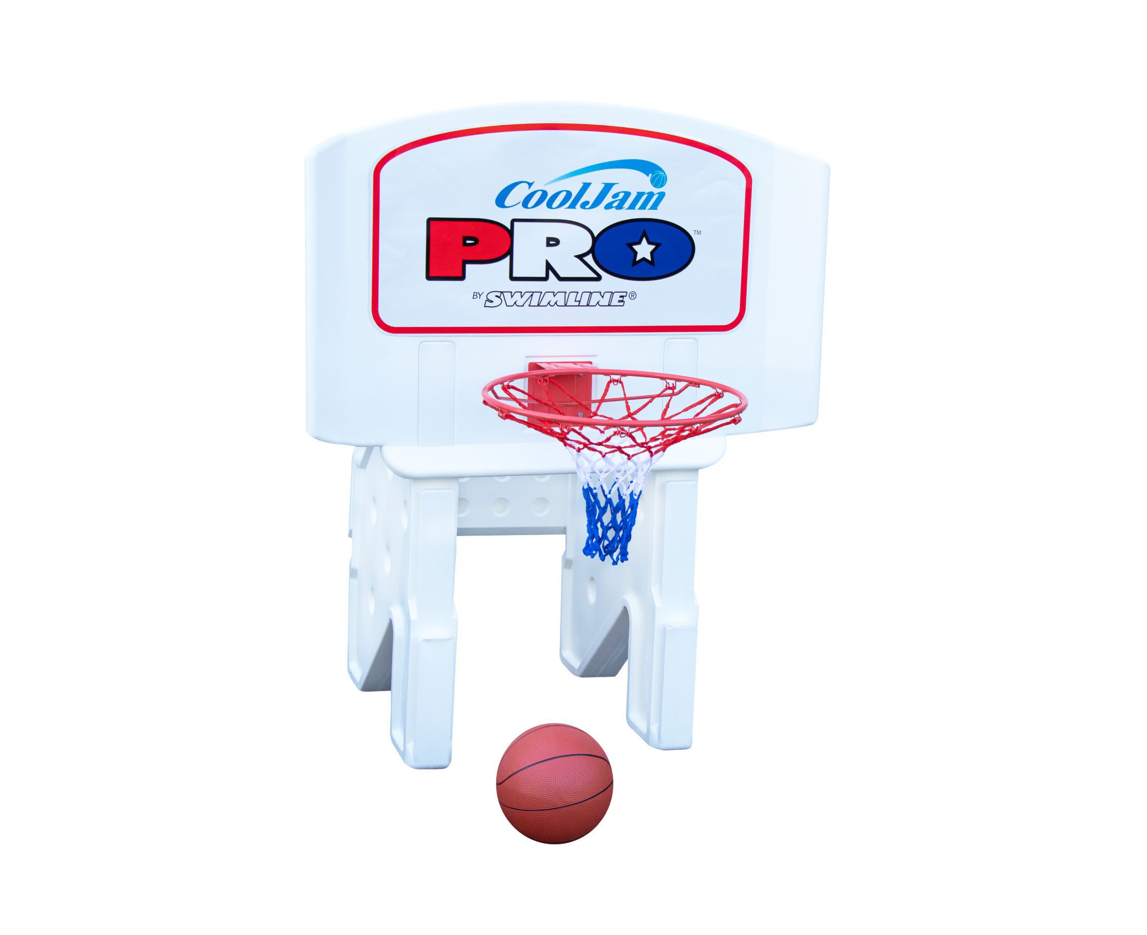 Cool Jam Pro Adjustable Poolside Extra Wide Water Basketball Game - 44"