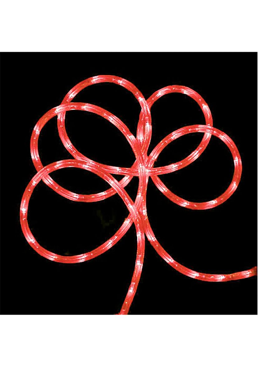 12 Pre-Lit Strawberry Pink Outdoor Christmas Rope Lights