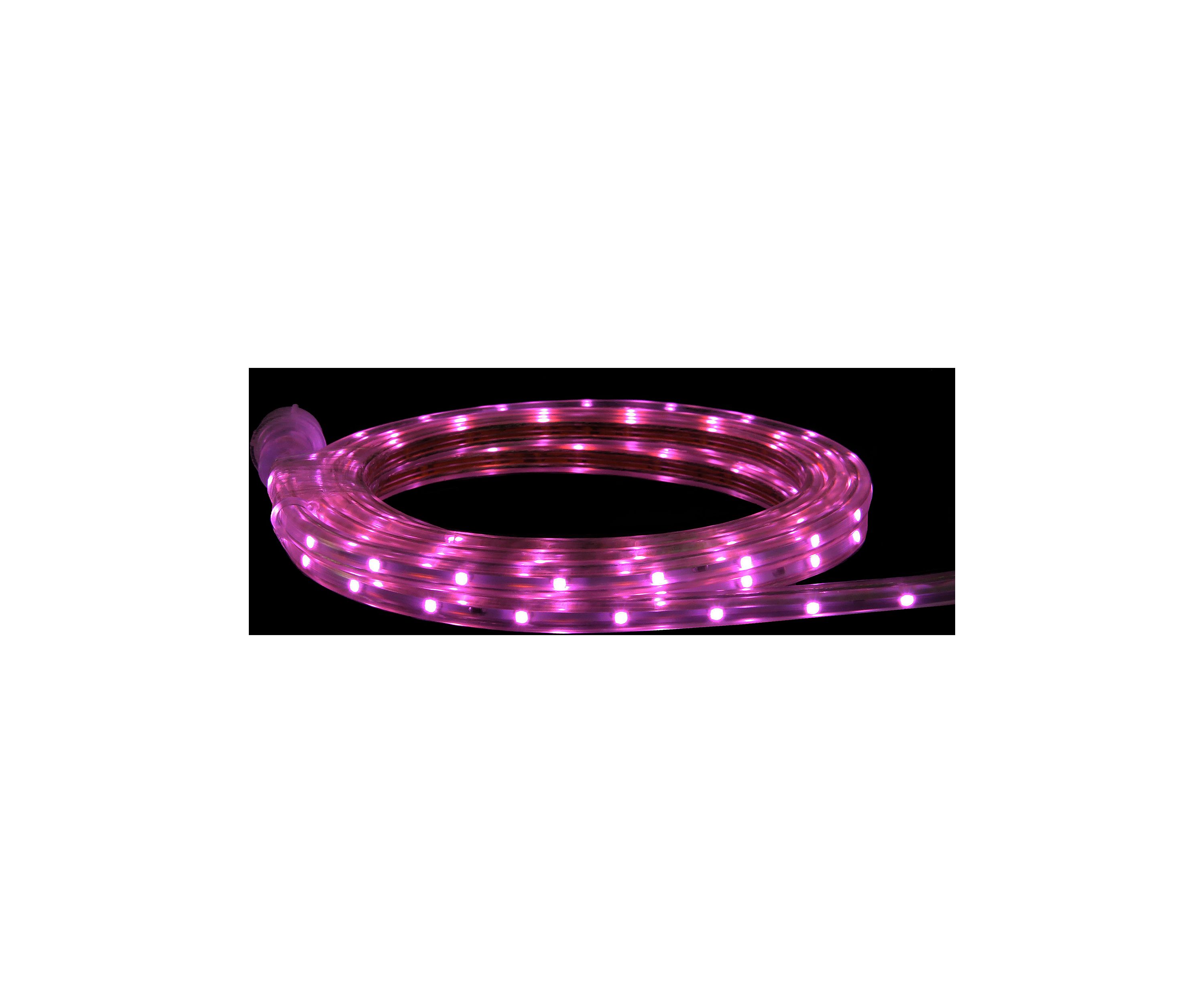 10 Pink LED Outdoor Christmas Linear Tape Lights