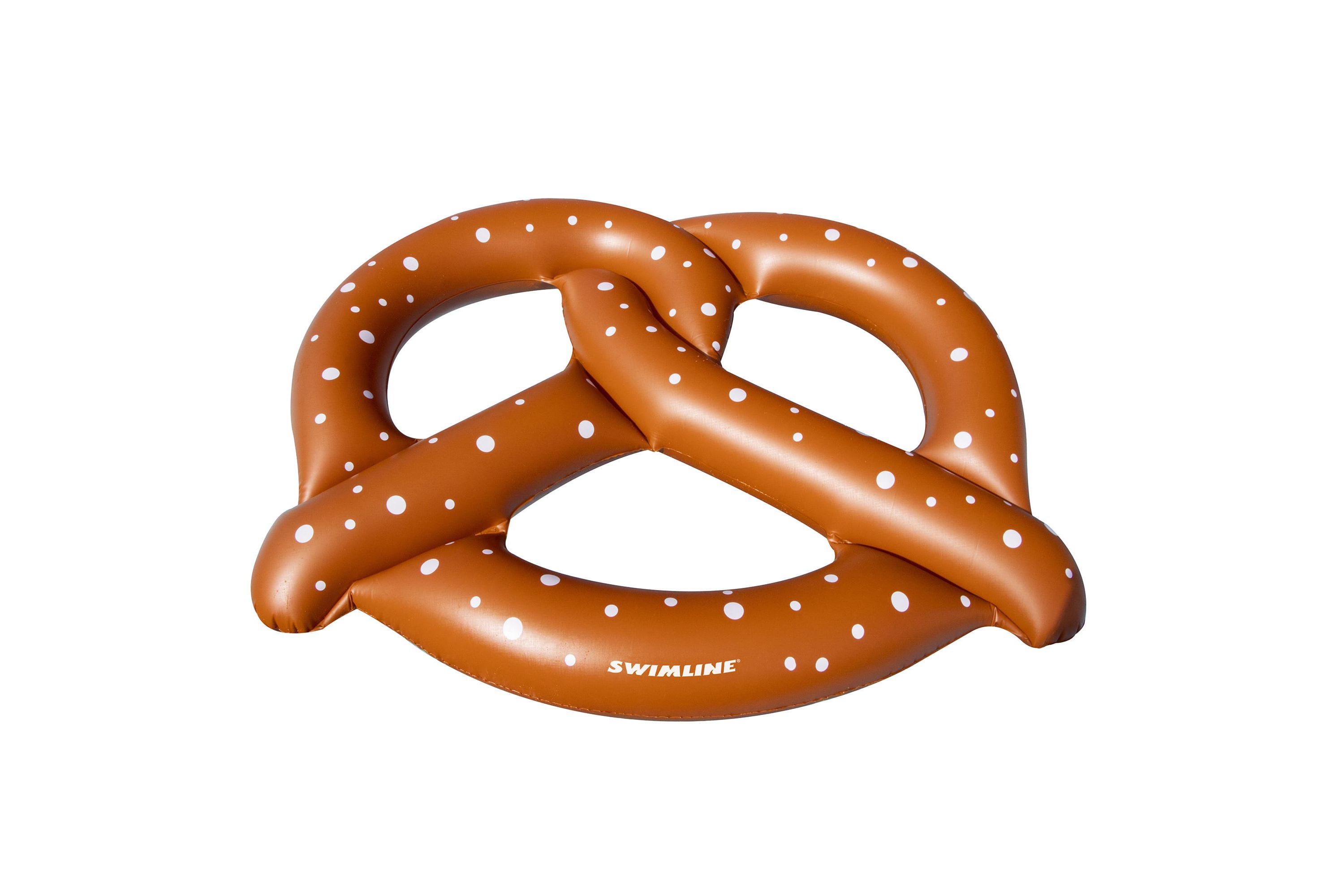 60" Inflatable Giant Pretzel Swimming Pool Float