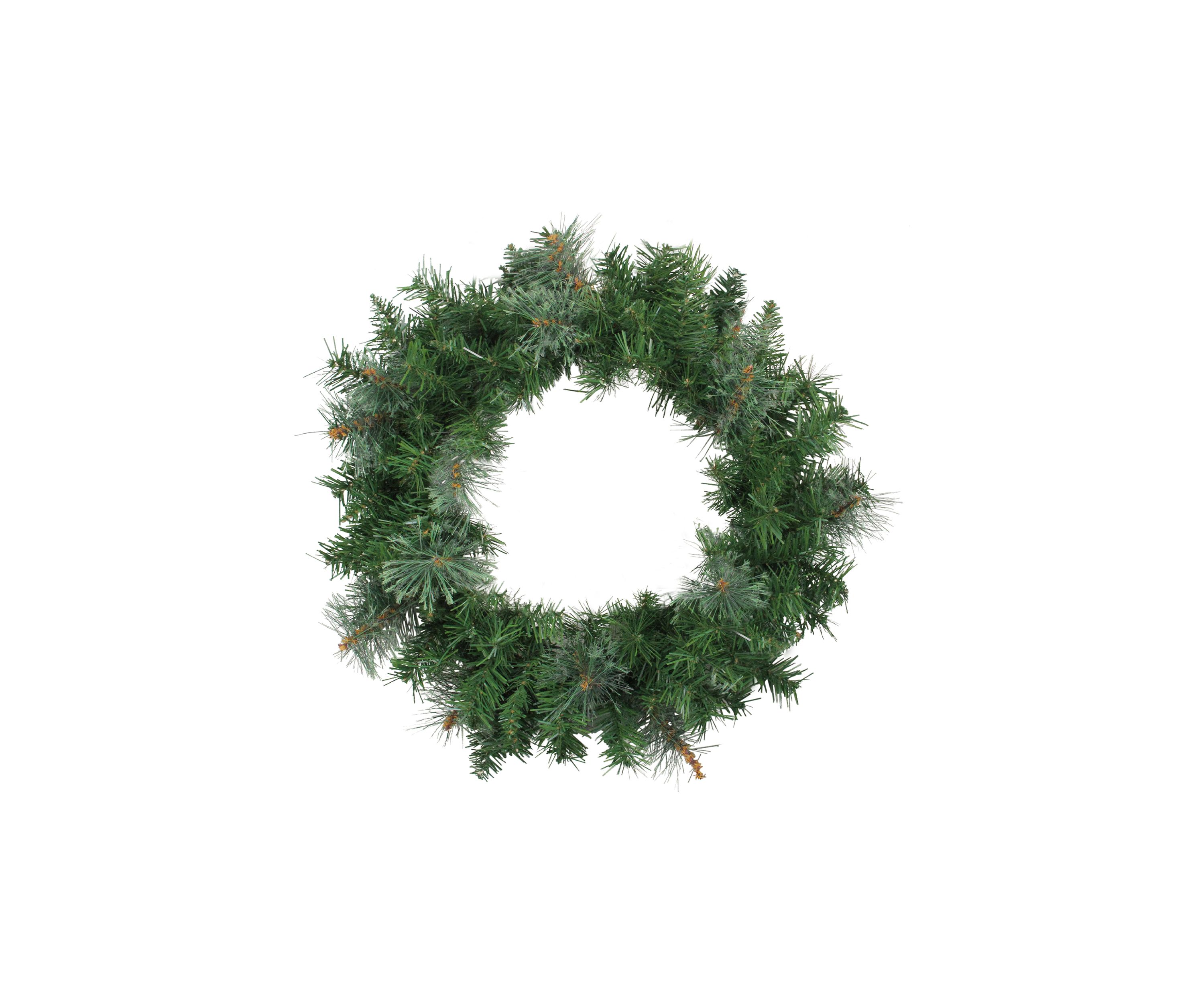 Mixed Cashmere Pine Artificial Christmas Wreath - 24" Unlit