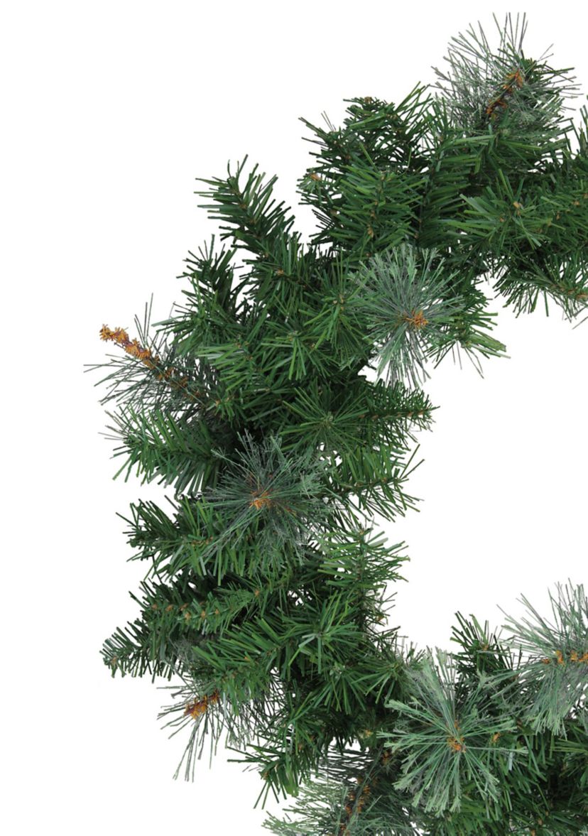 Mixed Cashmere Pine Artificial Christmas Wreath - 24" Unlit