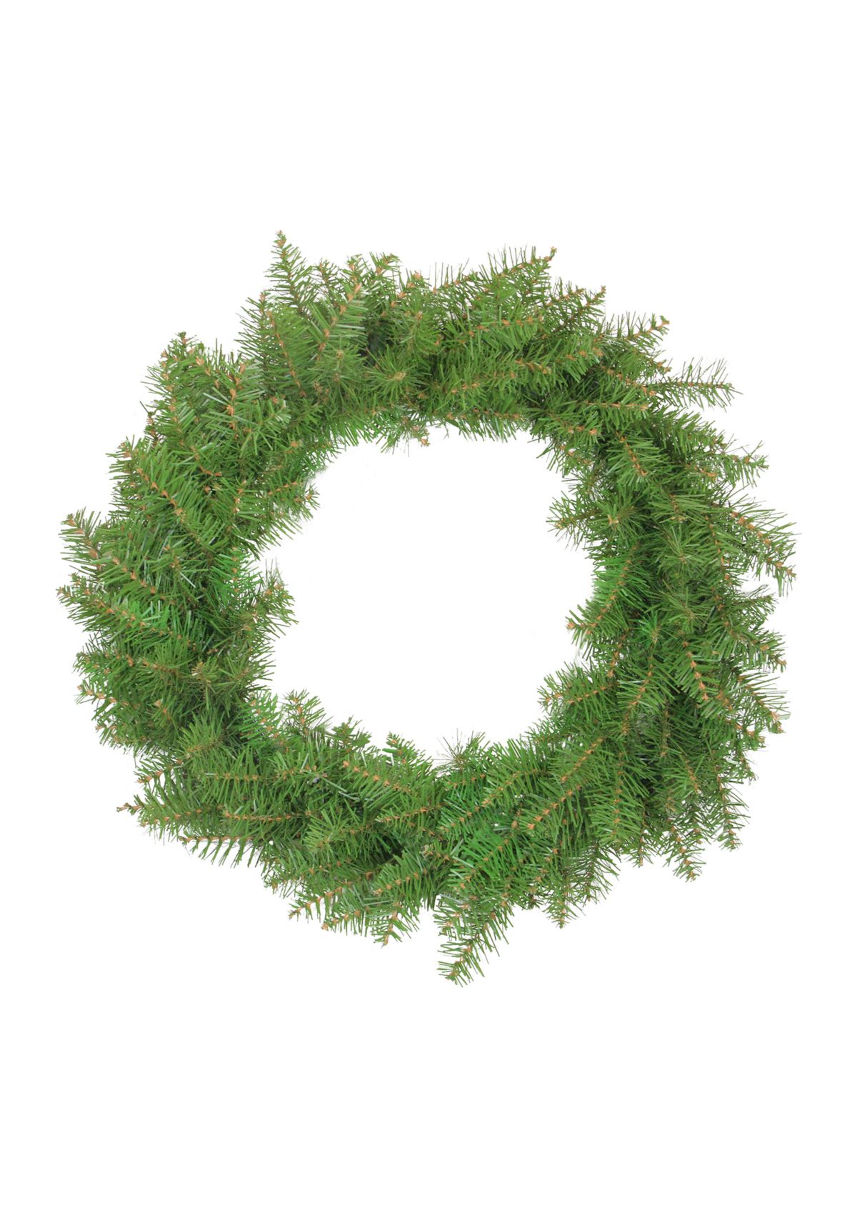 Northern Pine Green Artificial Christmas Wreath - 24" Unlit