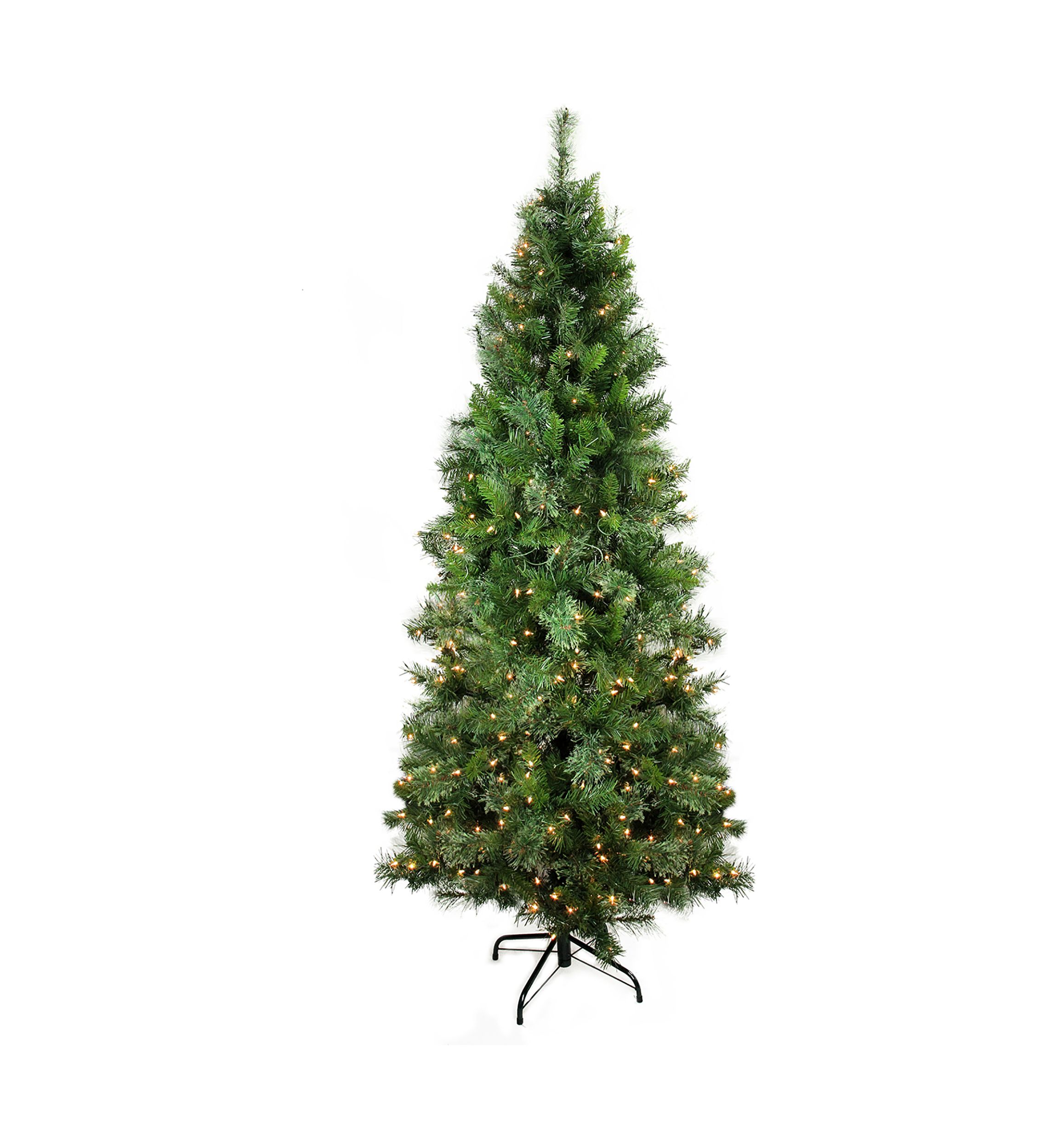 6.5 Pre-Lit Medium Mixed Cashmere Pine Artificial Christmas Tree - Clear Lights
