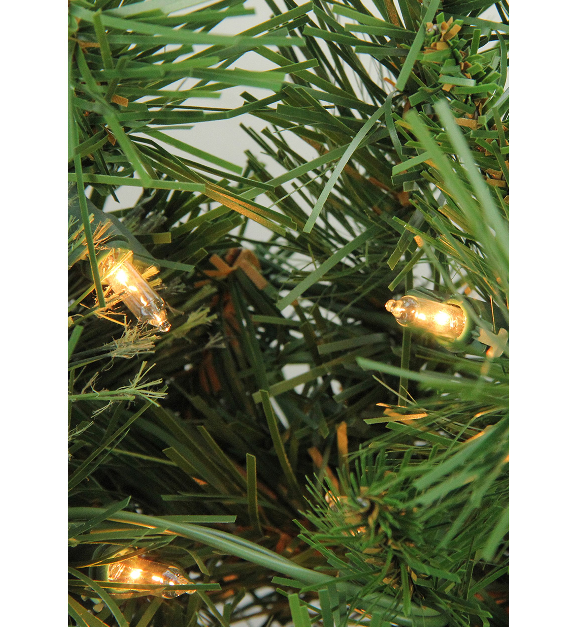 6.5 Pre-Lit Medium Mixed Cashmere Pine Artificial Christmas Tree - Clear Lights