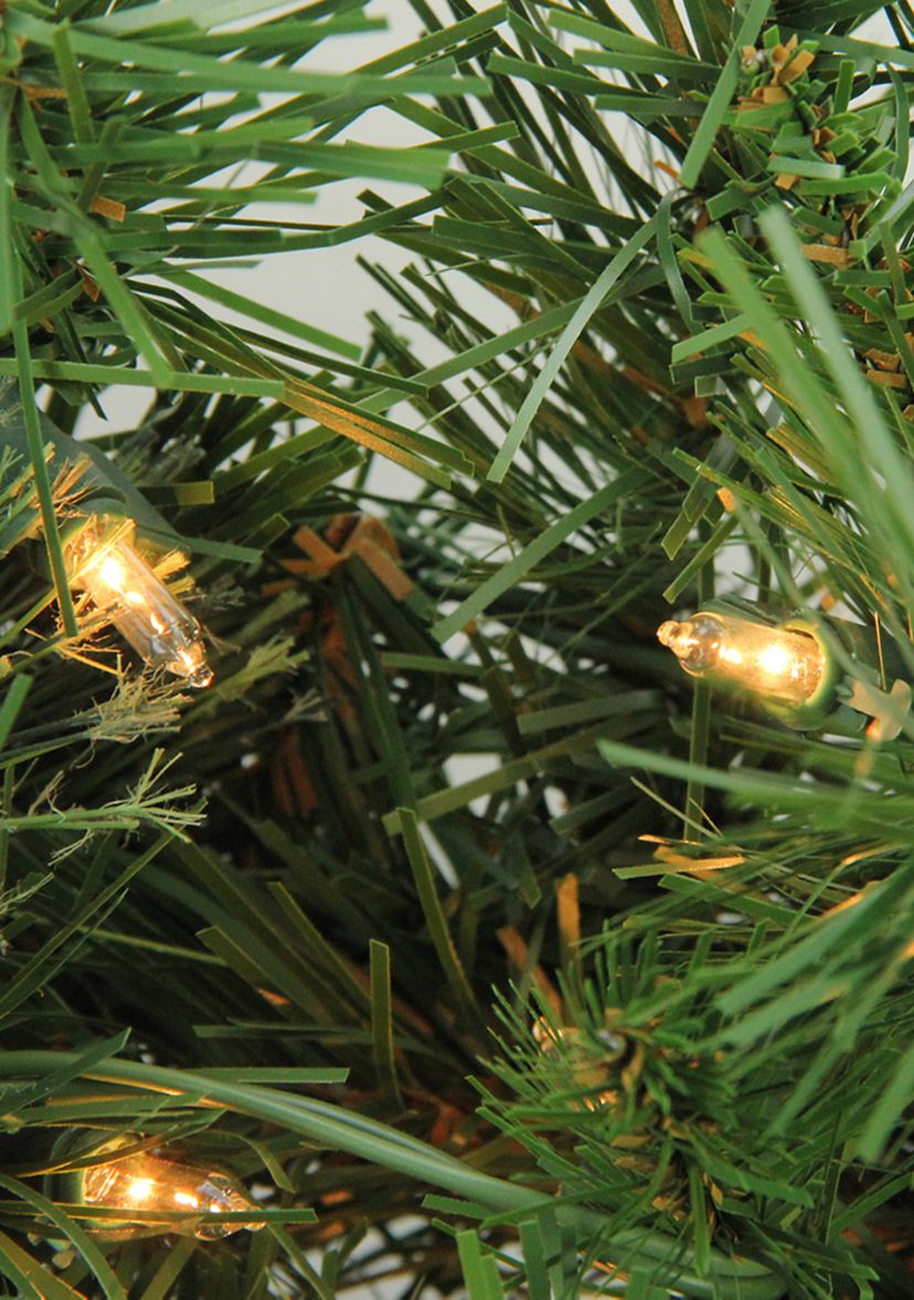 6.5 Pre-Lit Medium Mixed Cashmere Pine Artificial Christmas Tree - Clear Lights