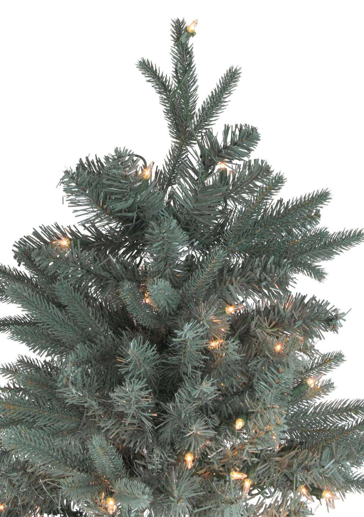 10 Pre-Lit Slim Washington Fraser Fir Artificial Christmas Tree - Clear Lights