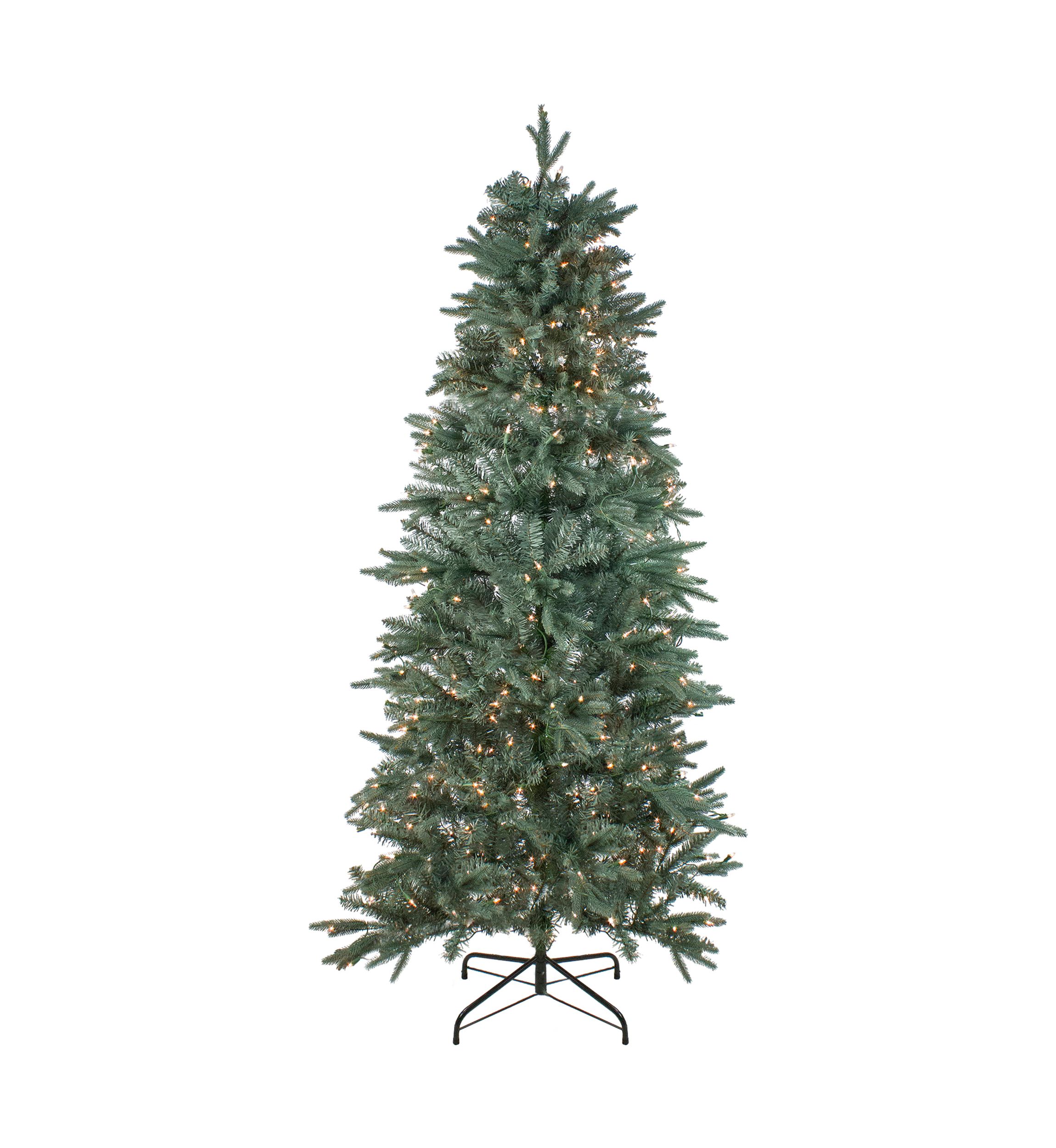9 Pre-Lit Slim Washington Frasier Fir Artificial Christmas Tree - Clear Lights