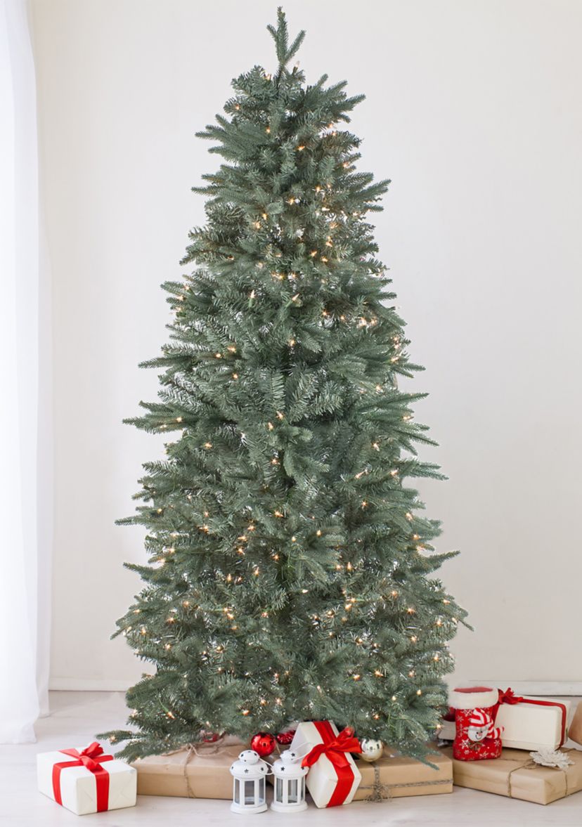 9 Pre-Lit Slim Washington Frasier Fir Artificial Christmas Tree - Clear Lights