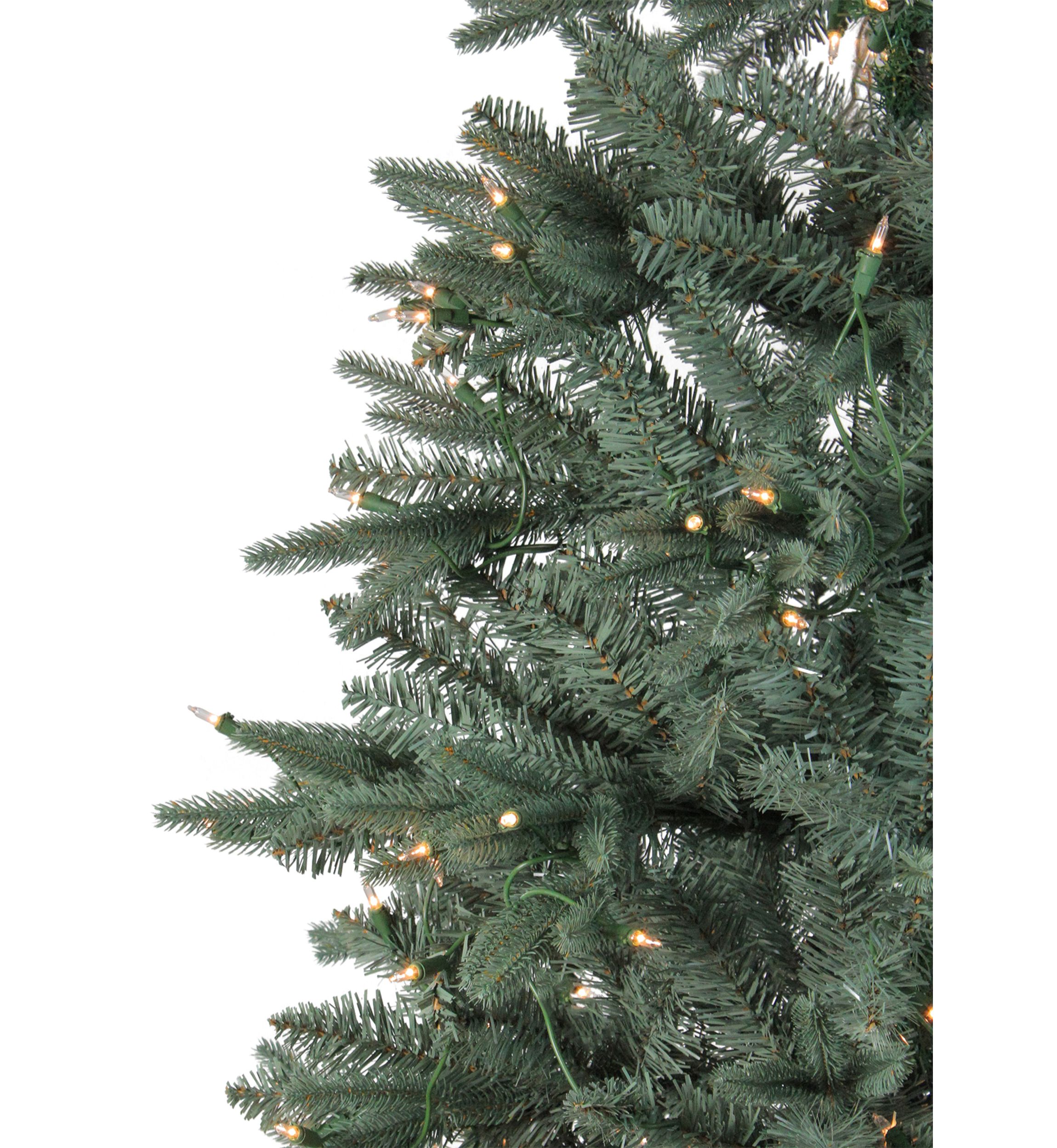 9 Pre-Lit Slim Washington Frasier Fir Artificial Christmas Tree - Clear Lights