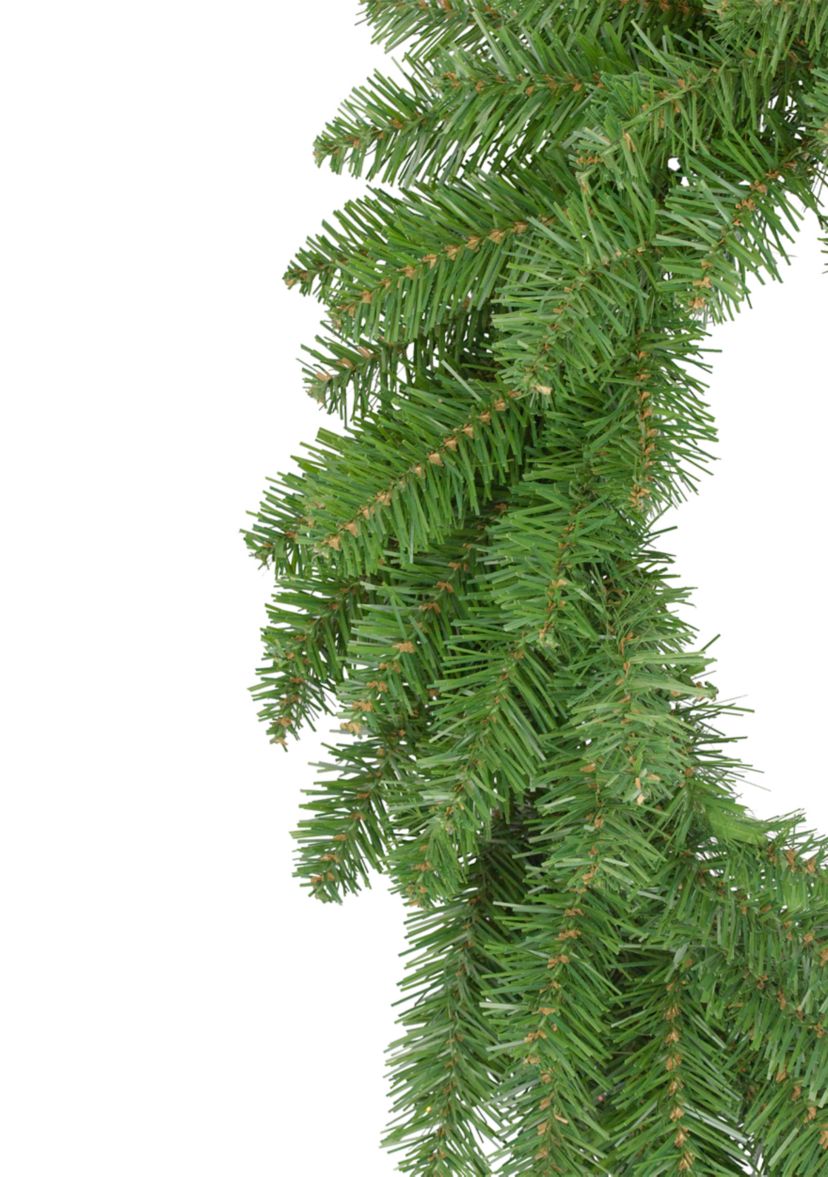 Eastern Pine Artificial Christmas Wreath - 24" Unlit