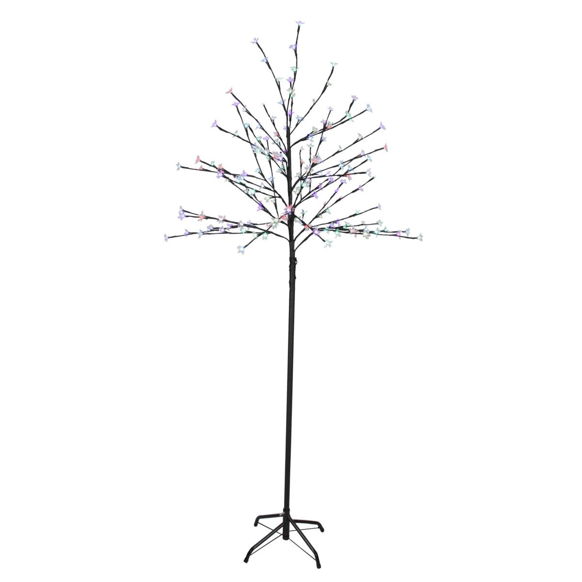 6 LED Lighted Cherry Blossom Flower Tree - Color Changing Lights