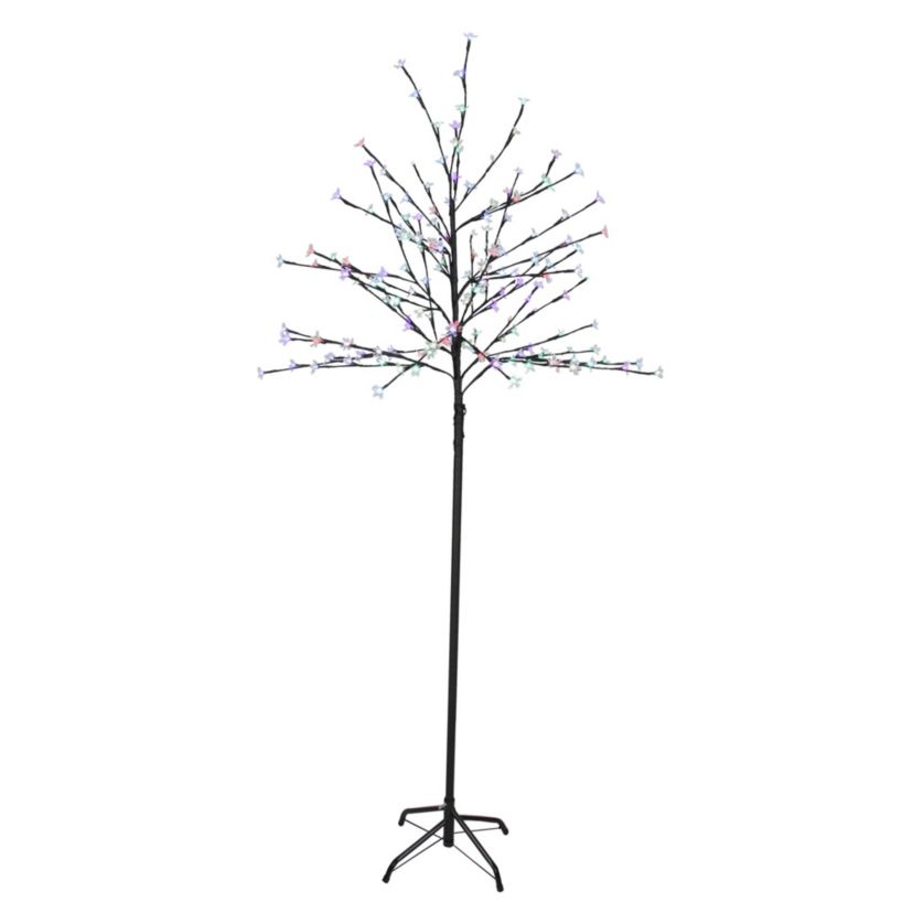 6 LED Lighted Cherry Blossom Flower Tree - Color Changing Lights