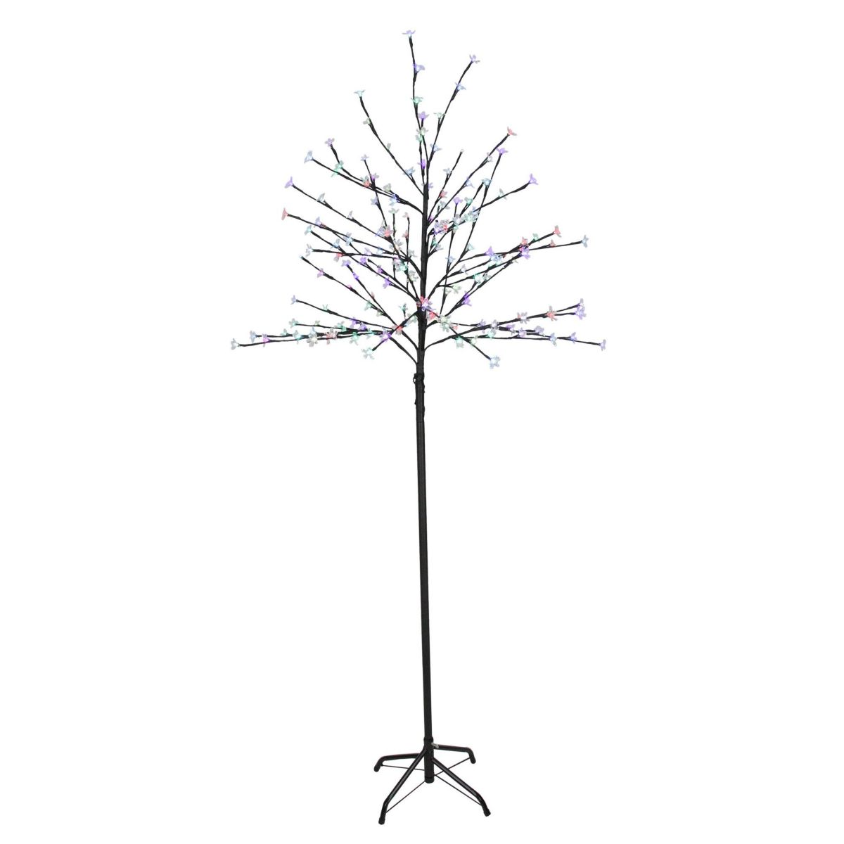 6 LED Lighted Cherry Blossom Flower Tree - Color Changing Lights