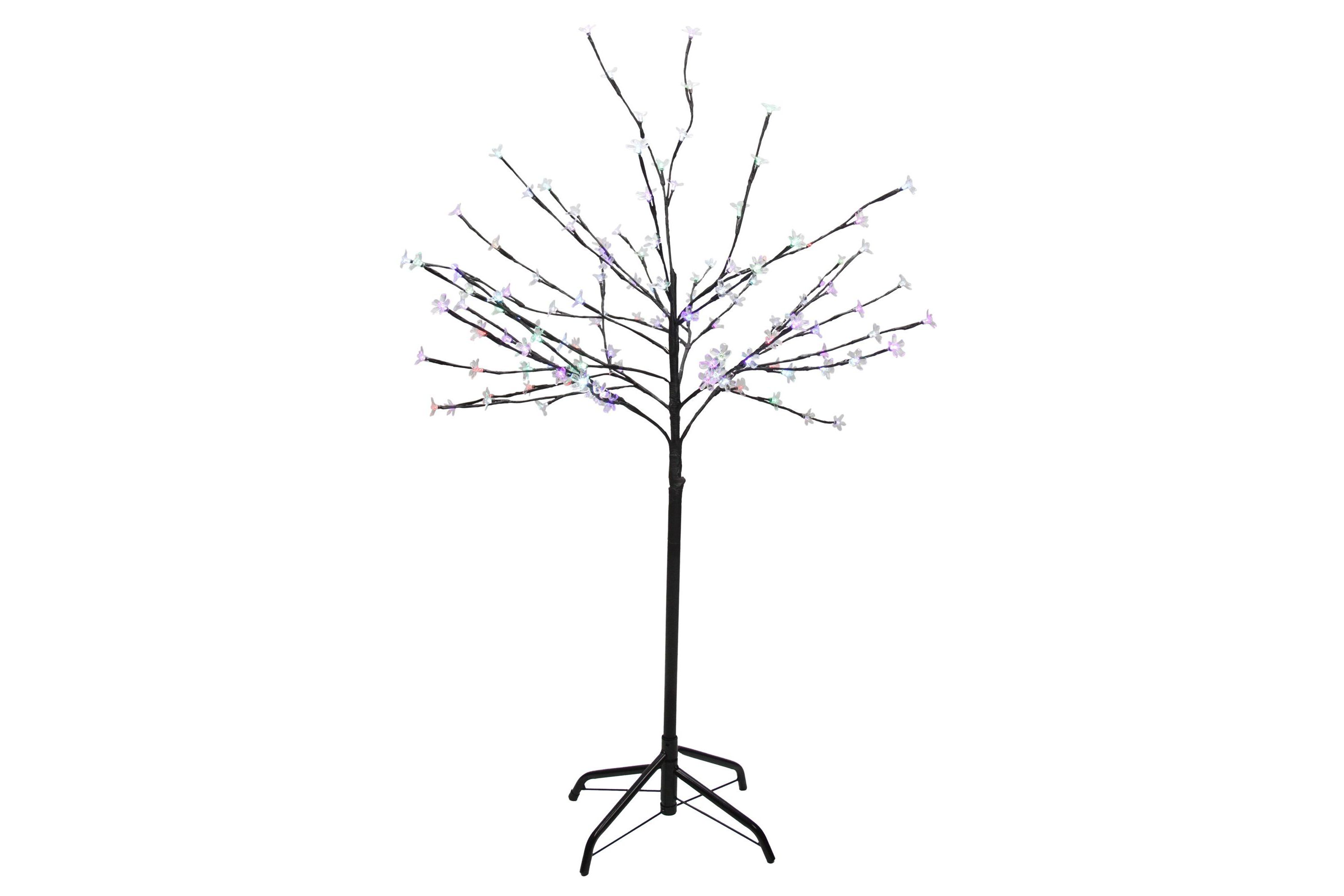 4 LED Lighted Cherry Blossom Flower Tree - Color Changing Lights