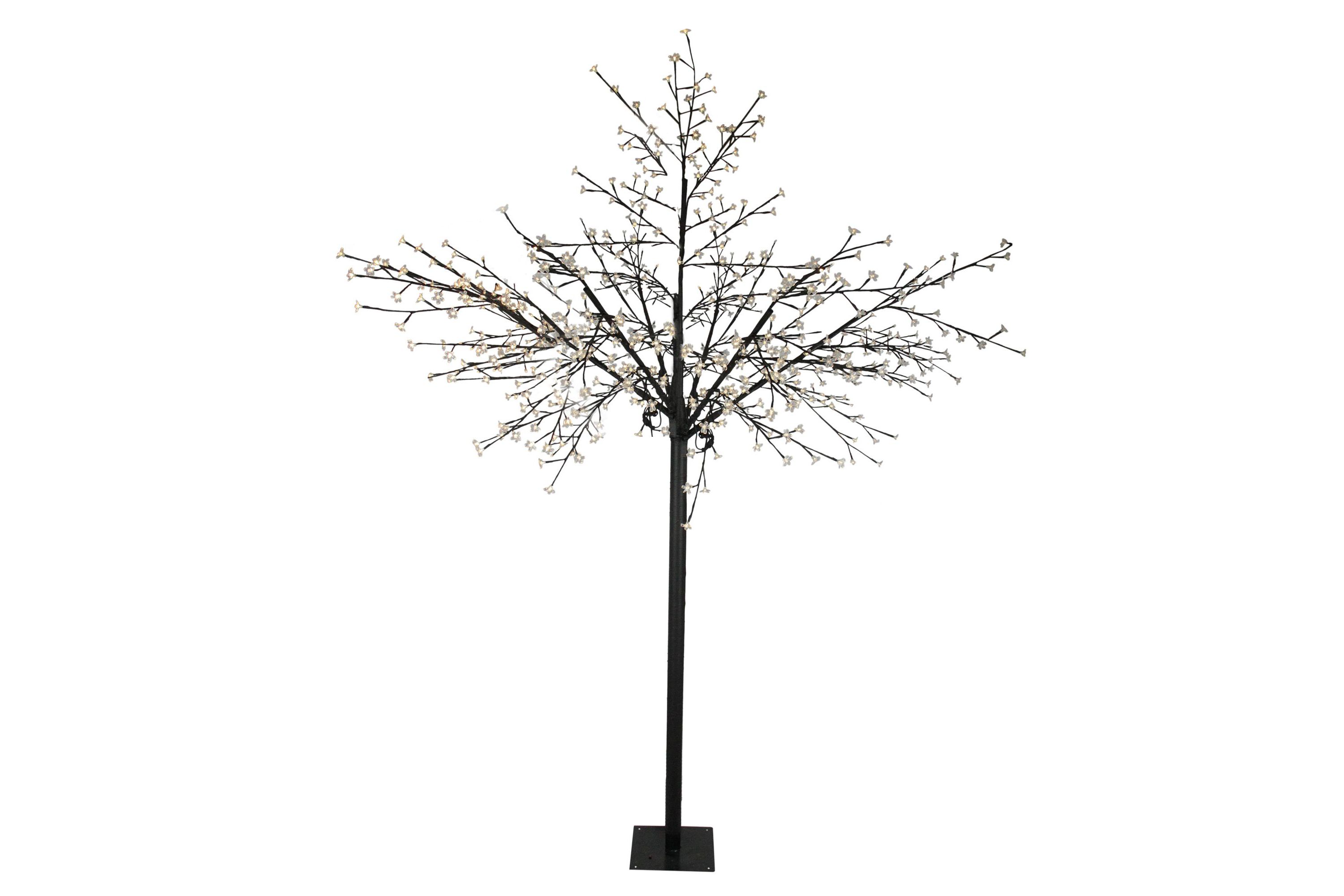 8 Multi-Function LED Lighted Cherry Blossom Flower Tree - Warm White Lights