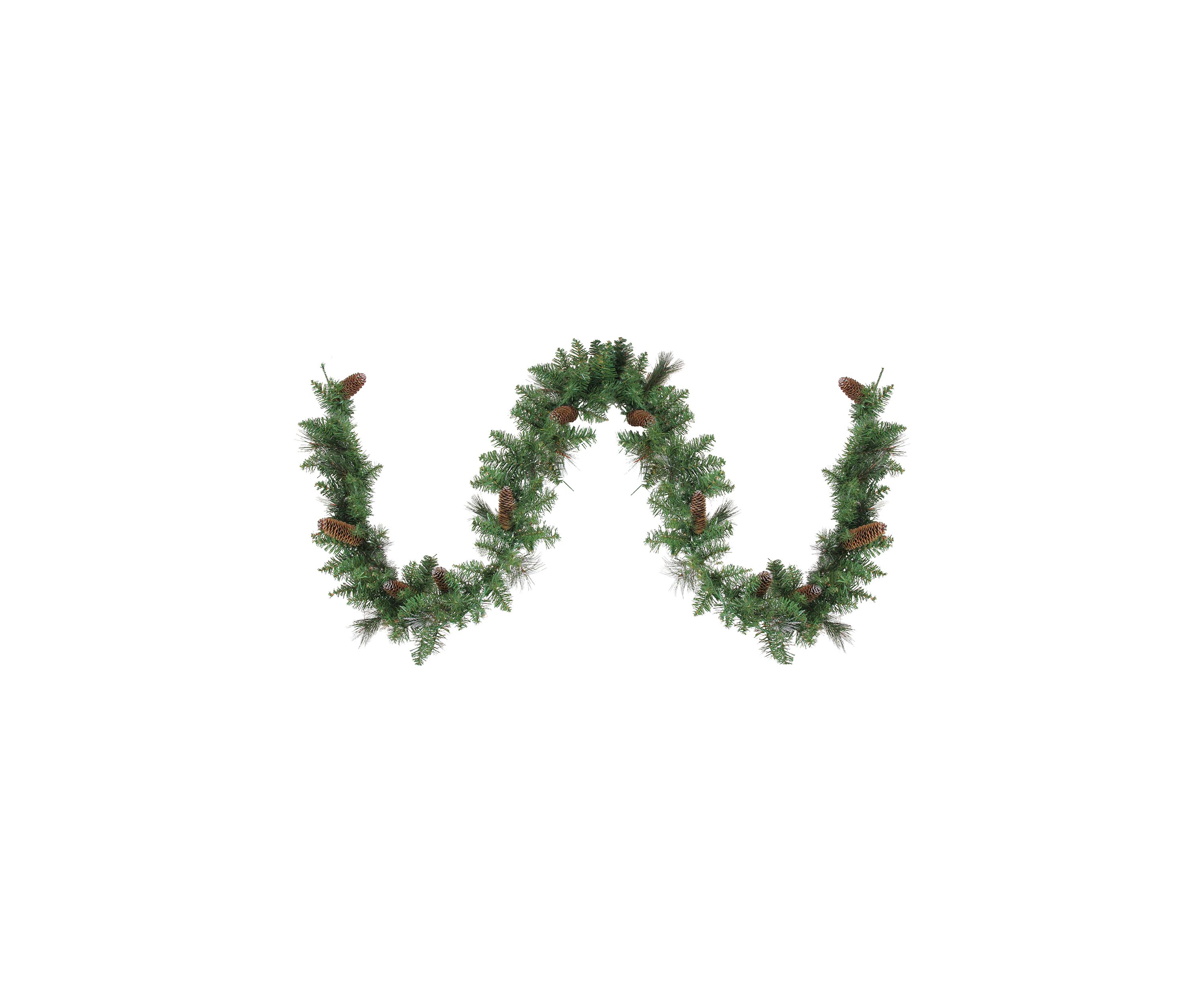 9 x 10Inch Yorkville Pine Artificial Christmas Garland - Unlit
