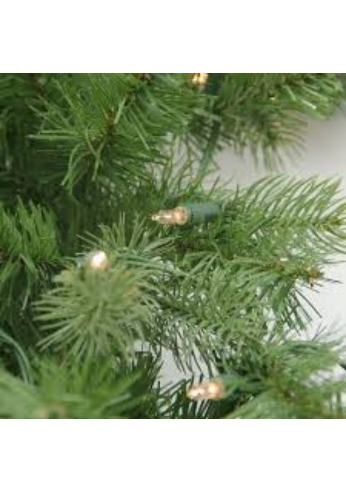Pre-Lit Snow Mountain Pine Artificial Christmas Wreath - 30-Inch  Clear Lights