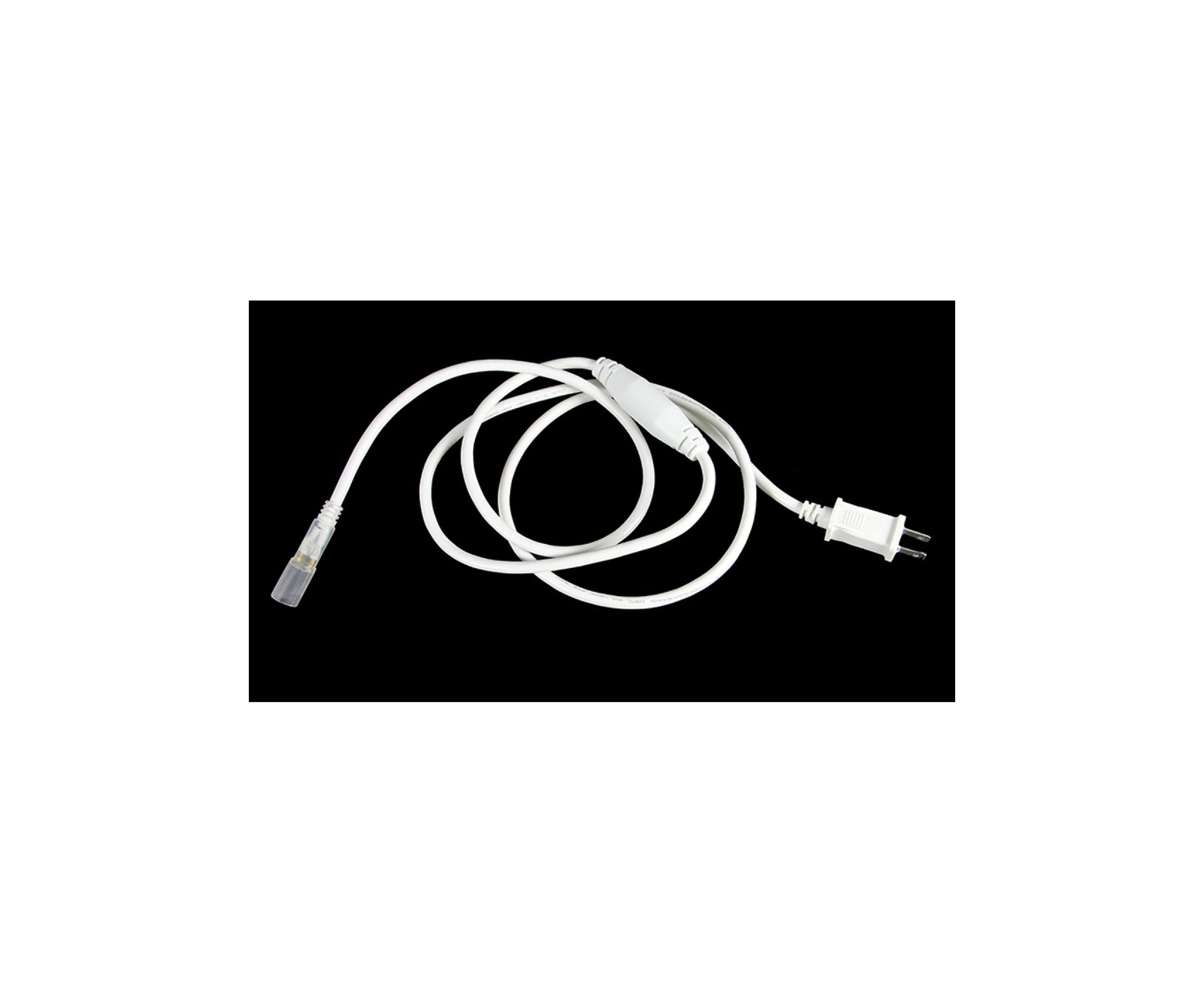 Green LED Commericial Grade Outdoor Christmas Rope Lights on a Spool - 288 ft Clear Tube