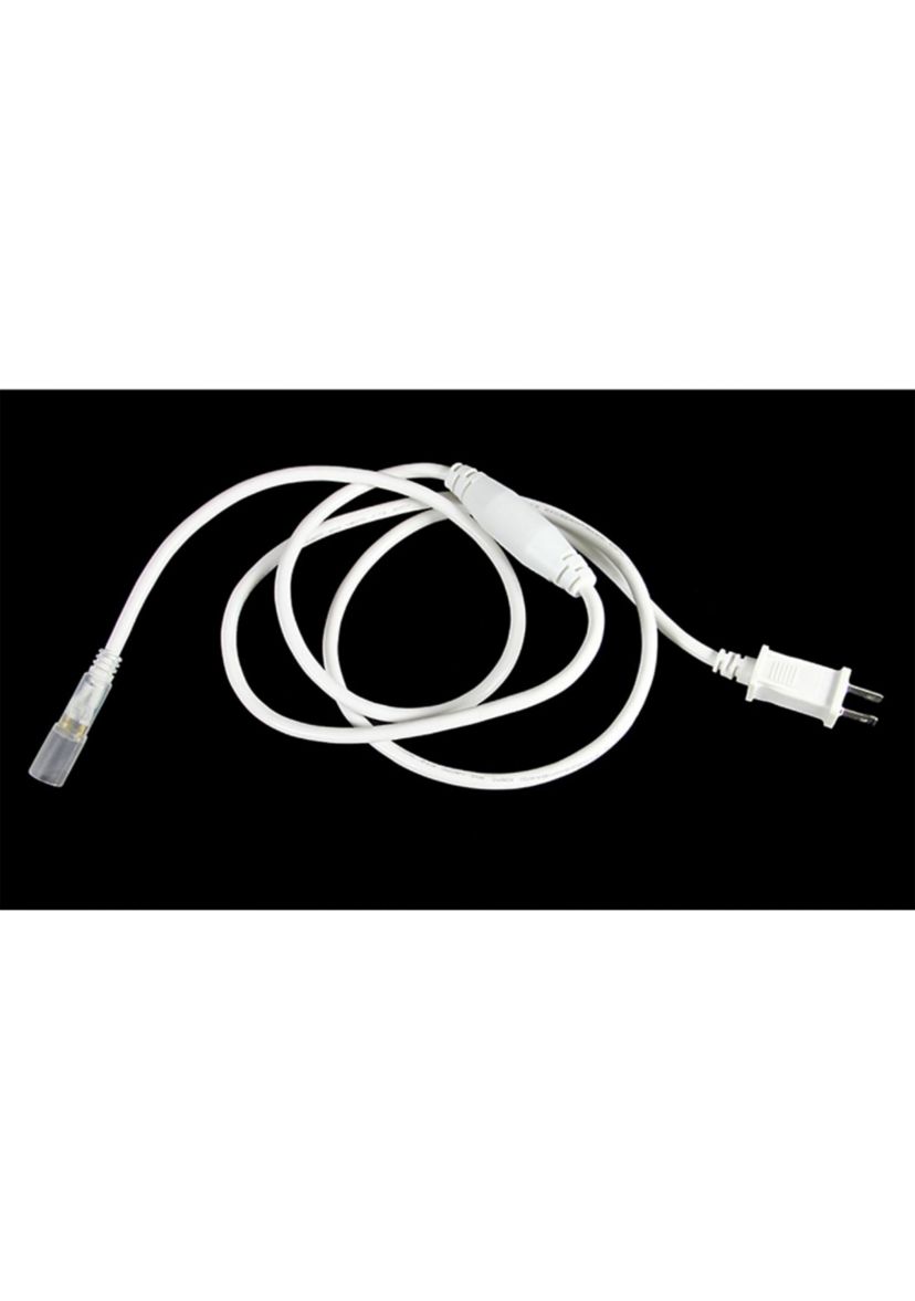 Green LED Commericial Grade Outdoor Christmas Rope Lights on a Spool - 288 ft Clear Tube