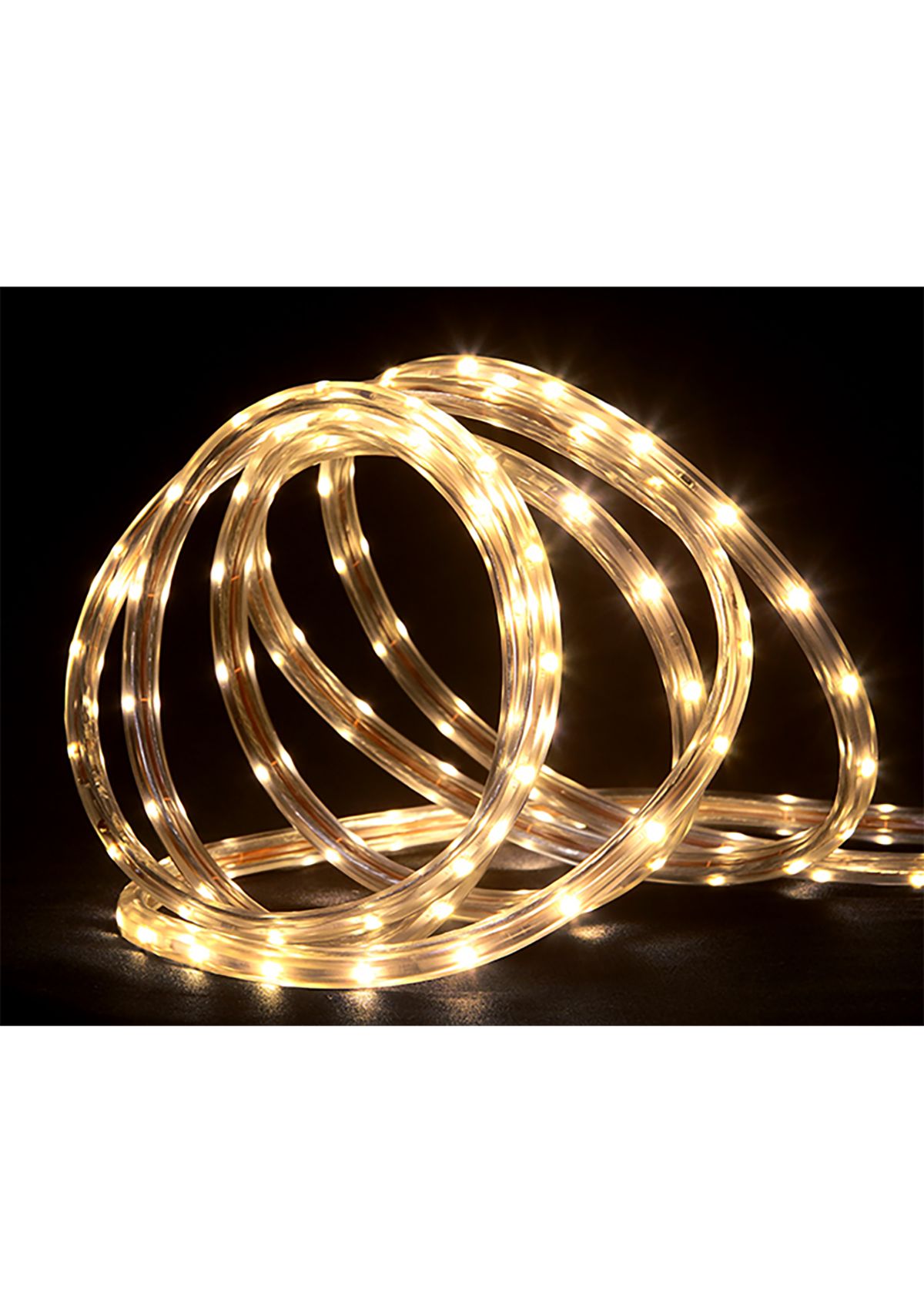 288 Warm White LED Commercial Grade Outdoor Christmas Rope Lights