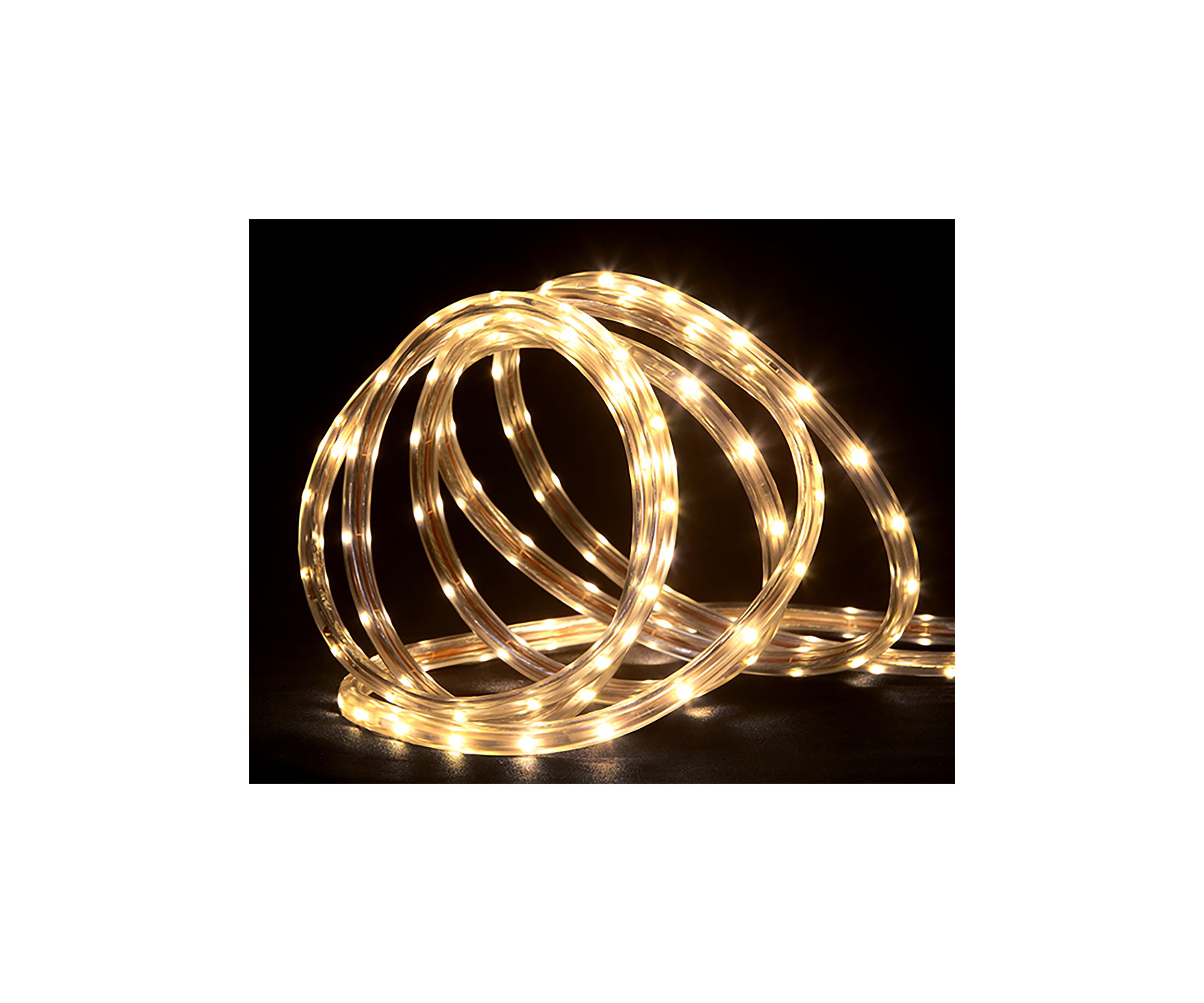 288 Warm White LED Commercial Grade Outdoor Christmas Rope Lights