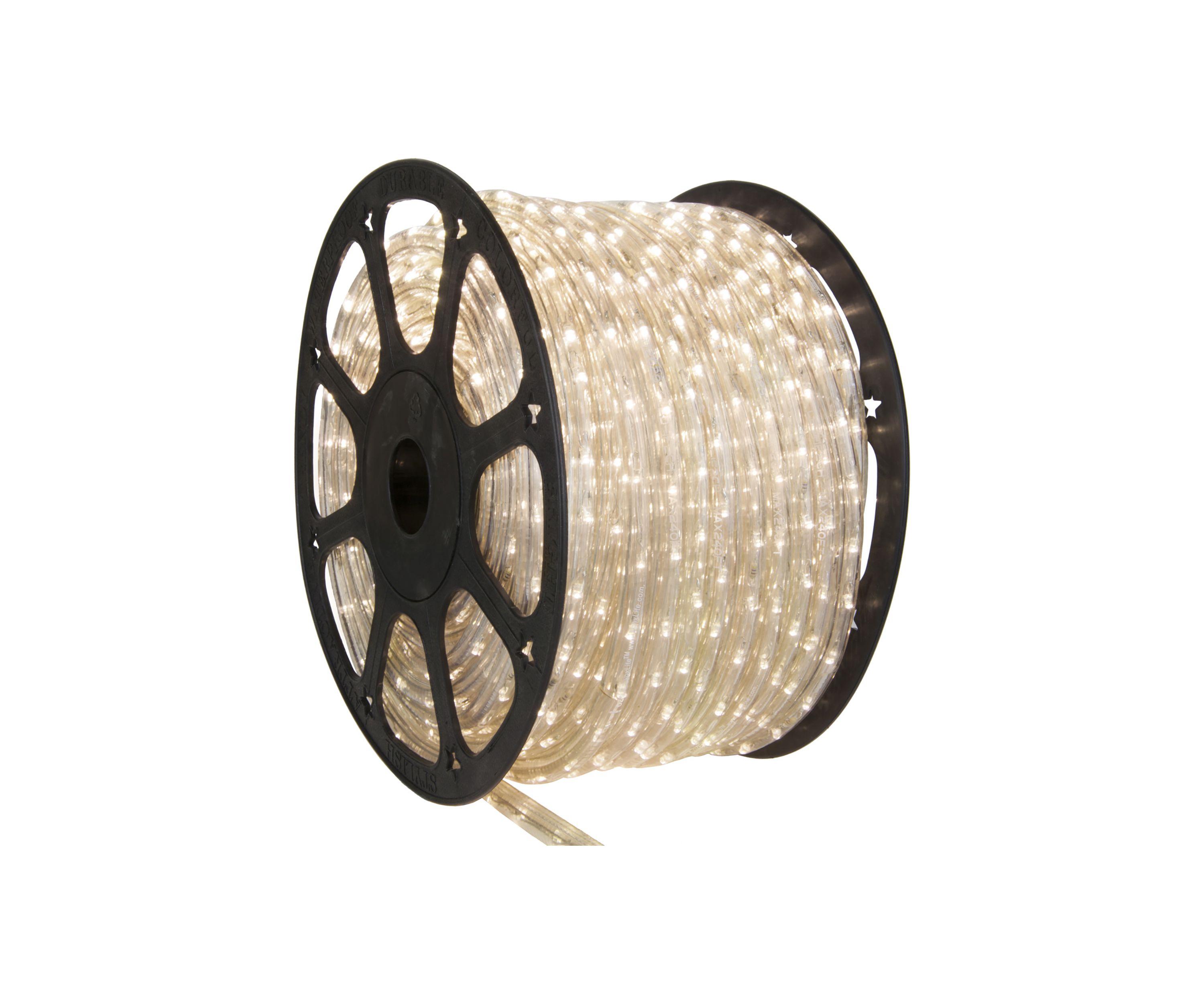 288 Warm White LED Commercial Grade Outdoor Christmas Rope Lights