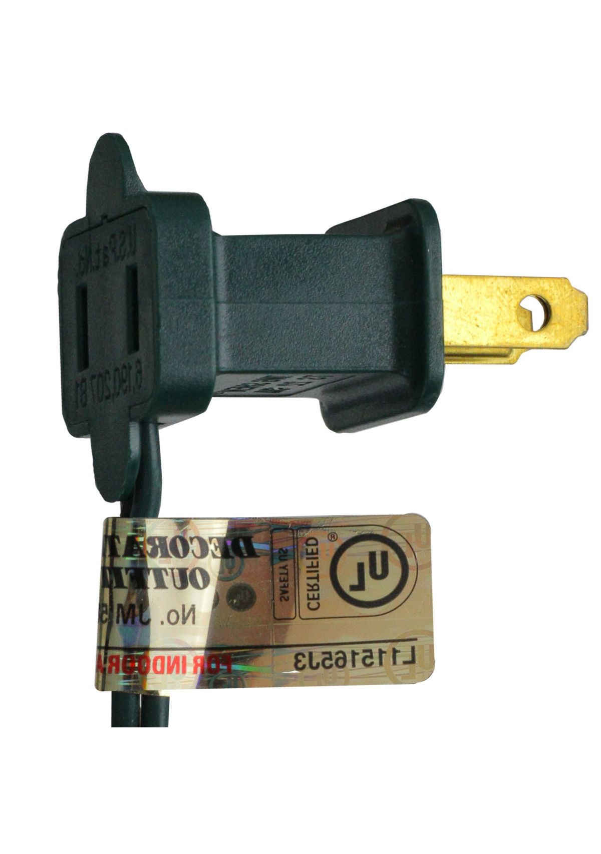 25-Count Clear and White Opaque C9 Christmas Light Set  24ft Green Wire