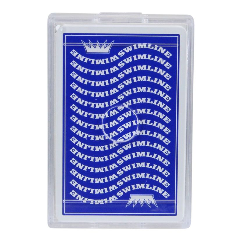 3.5" Blue Waterproof Swimming Pool Deck of Playing Cards