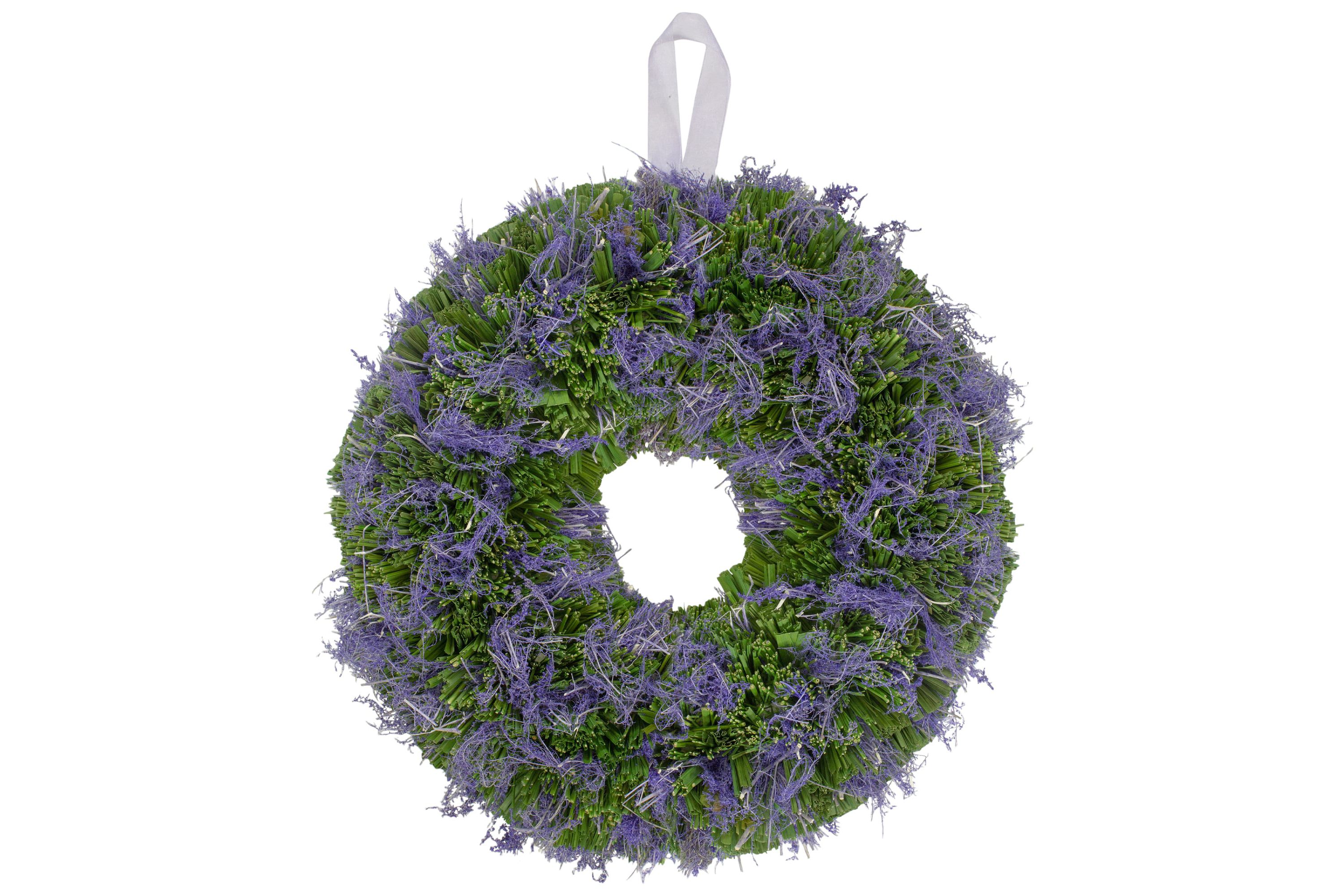 14" Reindeer Moss and Twig Artificial Spring Floral Wreath