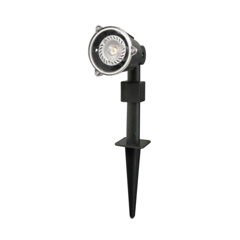Set of 3 Eco-Friendly Warm White LED Garden Spotlights