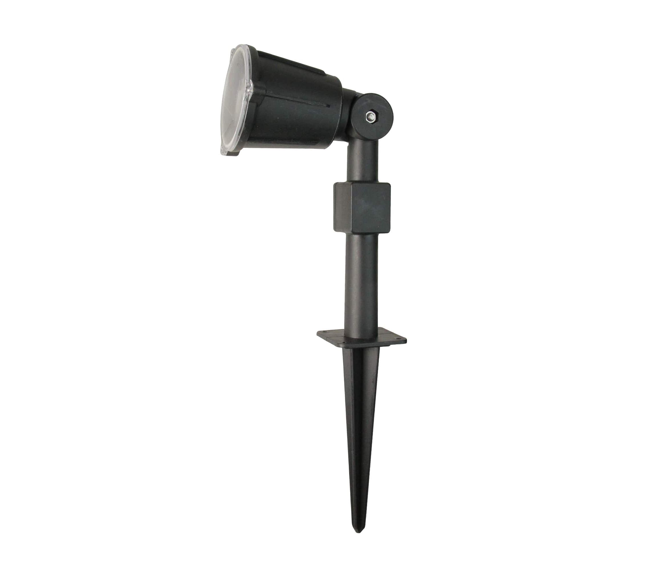 Set of 3 Eco-Friendly Warm White LED Garden Spotlights