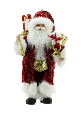 Northlight 23-Inch Plush White and Blue Standing Tabletop Yeti Christmas Figure