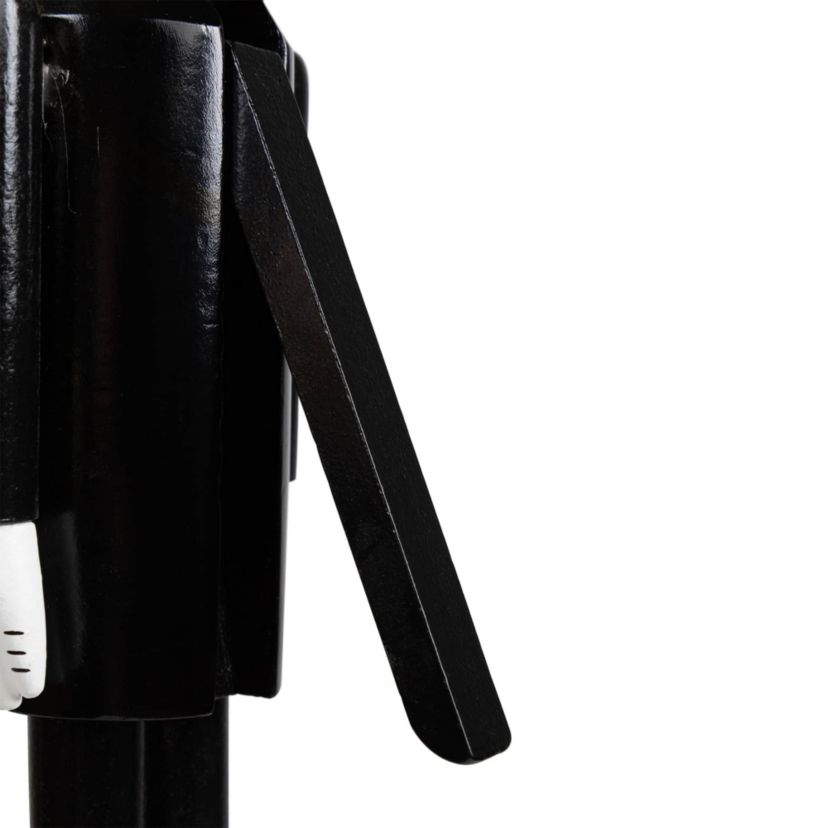 14inch Black and White Skeleton Halloween Nutcracker