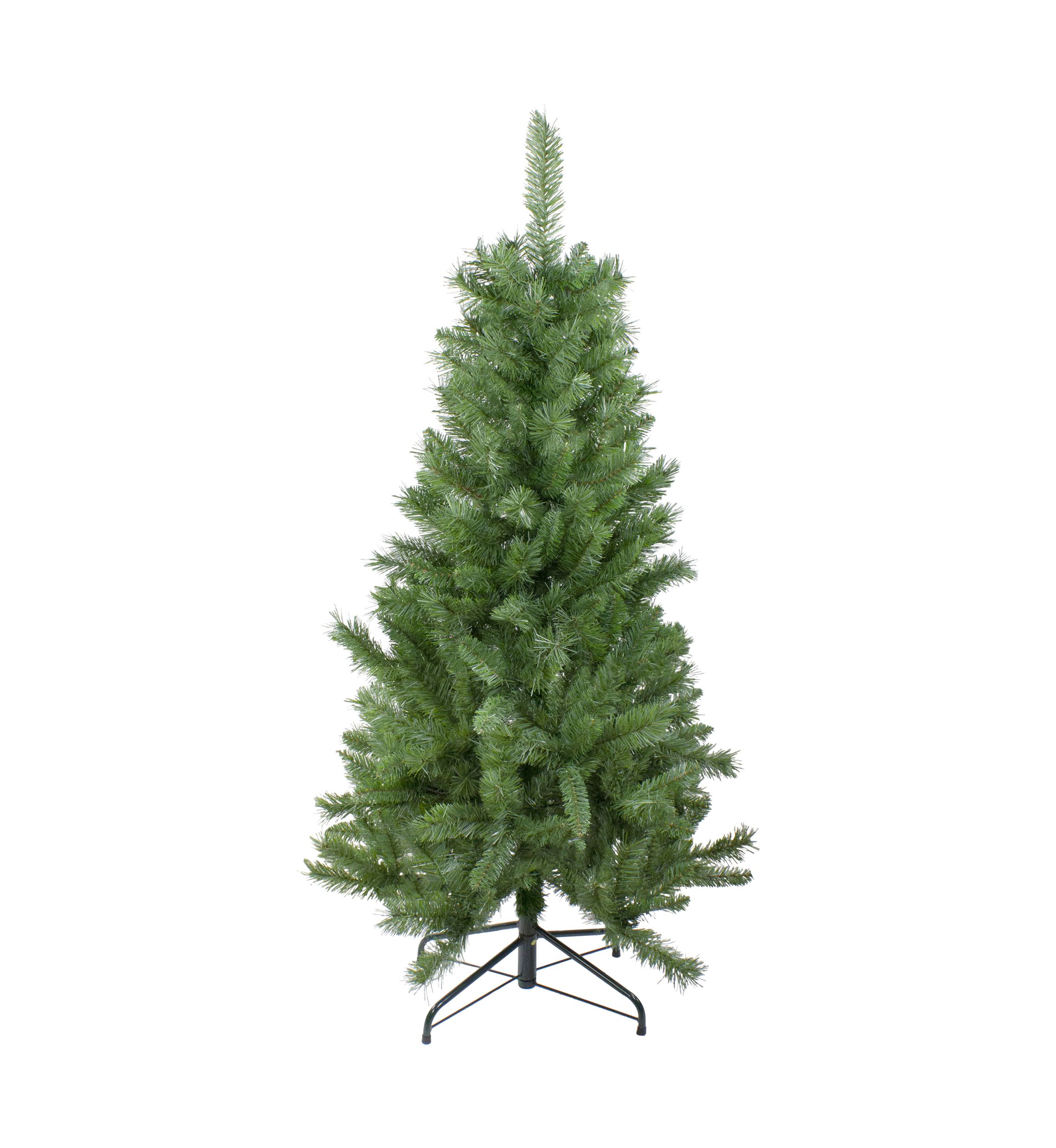4.5 x 28" Slim Mixed Pine Artificial Christmas Tree - Unlit