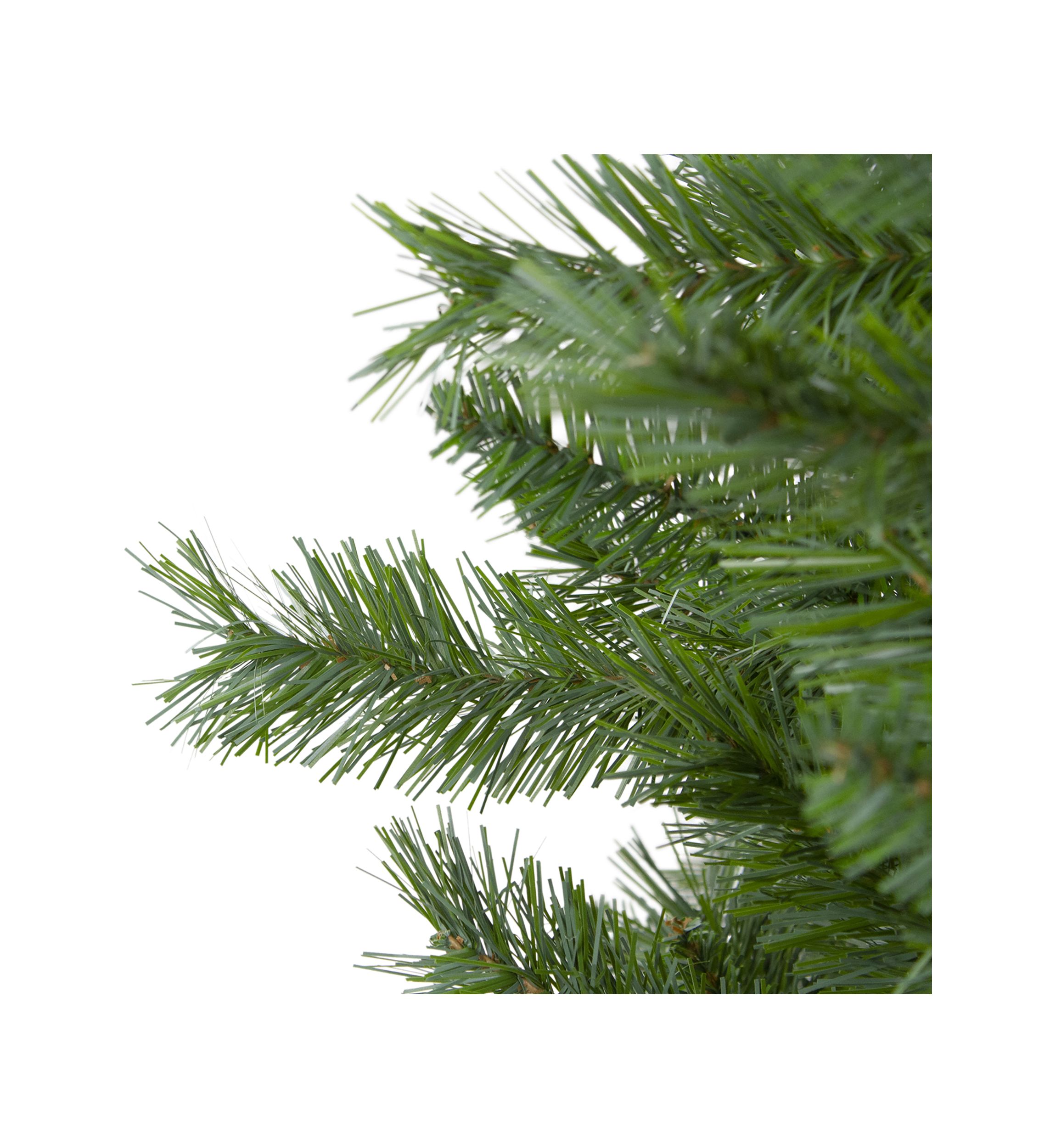 4.5 x 28" Slim Mixed Pine Artificial Christmas Tree - Unlit