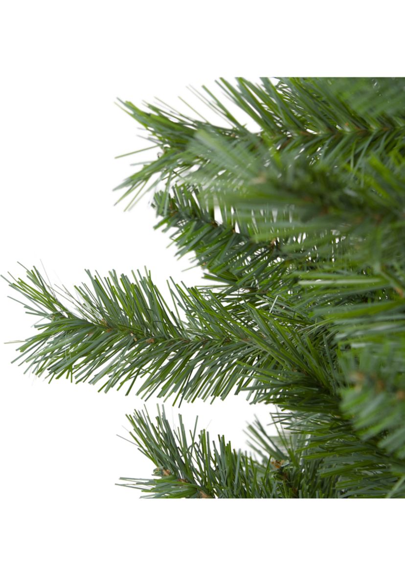 4.5 x 28" Slim Mixed Pine Artificial Christmas Tree - Unlit