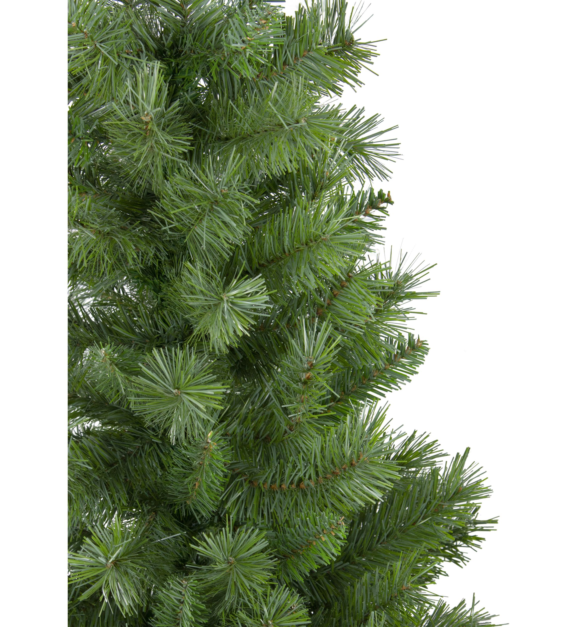 4.5 x 28" Slim Mixed Pine Artificial Christmas Tree - Unlit